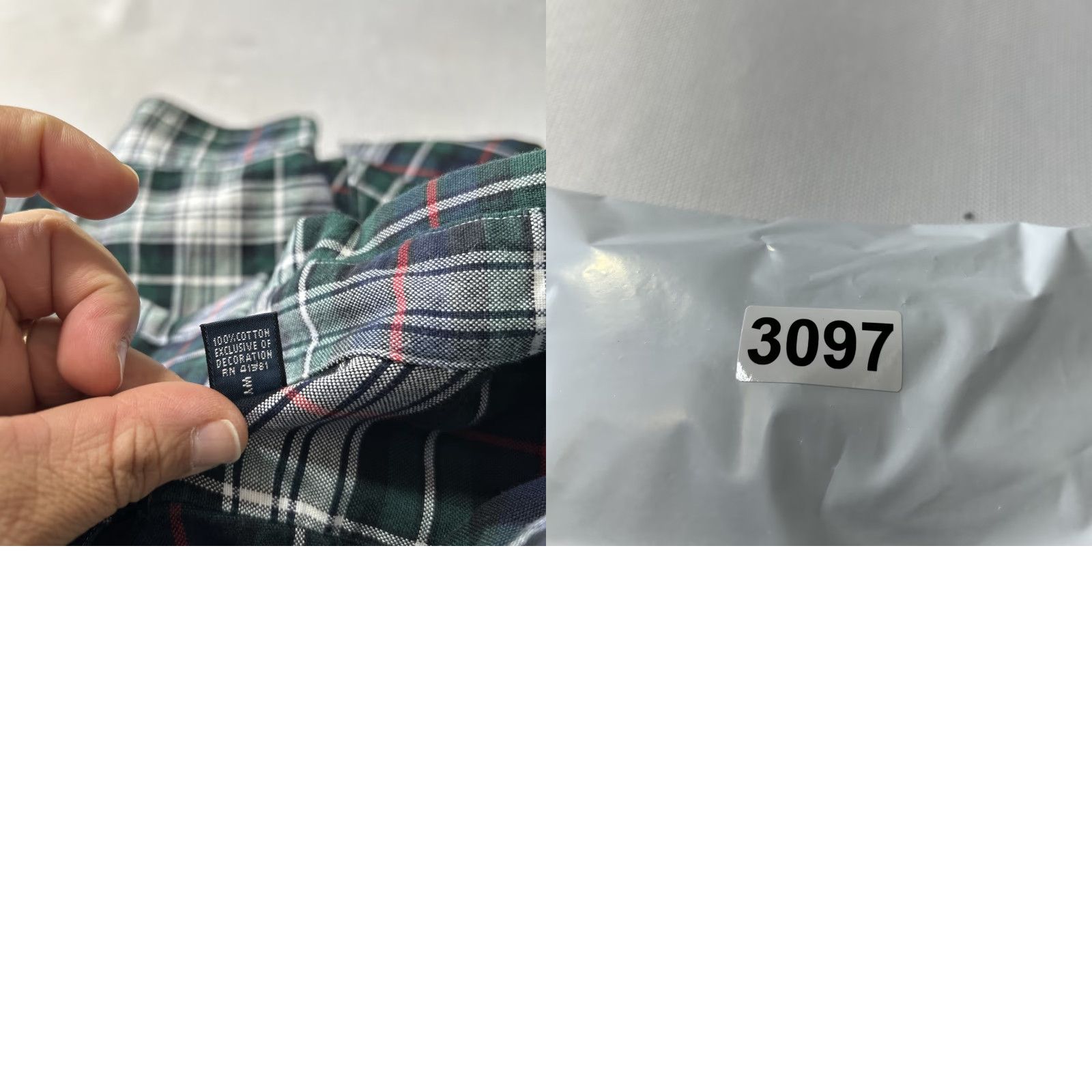 Polo Ralph Lauren Polo Ralph Lauren Classic Fit OXFORD Plaid Button-Down Shirt Men XL Green Size US XL / EU 56 / 4 - 8 Thumbnail