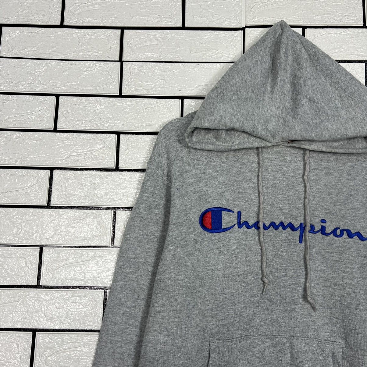 Champion CHAMPION Embroidered Big Logo Pullover Hoodies #4184-C191 Size US L / EU 52-54 / 3 - 3 Thumbnail