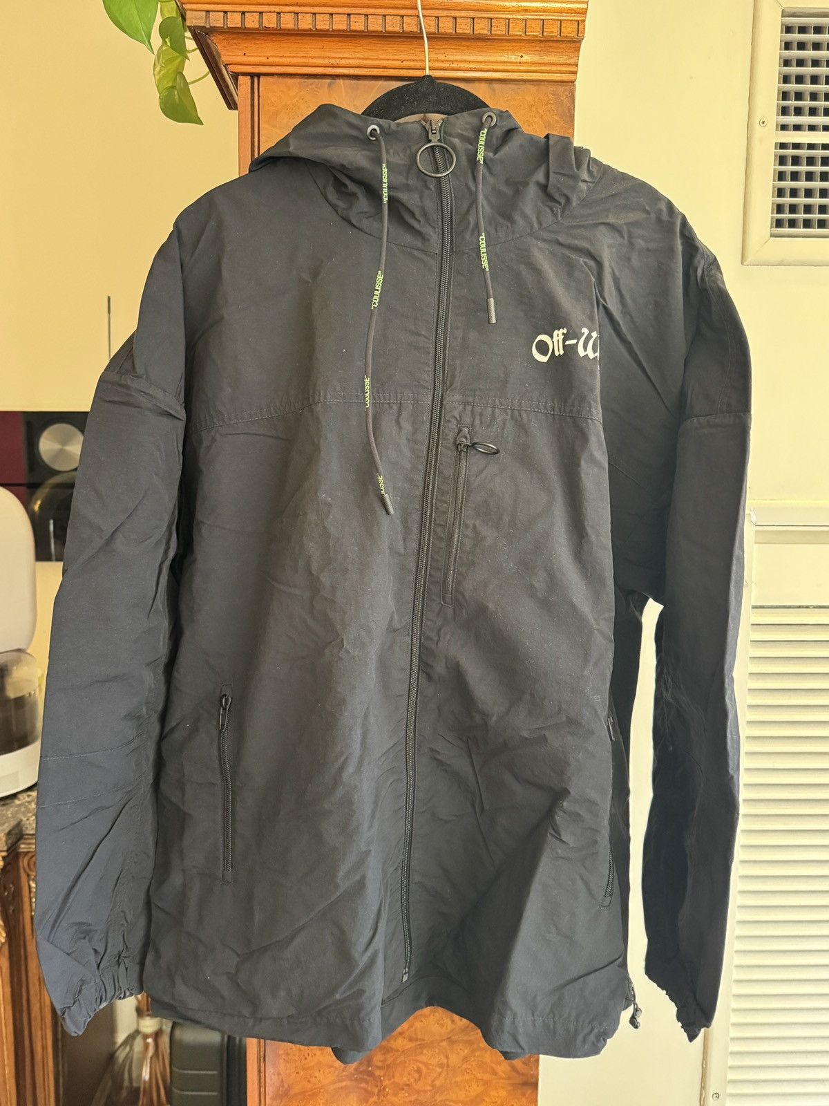 Off-White Off-White Impression Black Windbreaker Size Medium Size US M / EU 48-50 / 2 - 1 Thumbnail