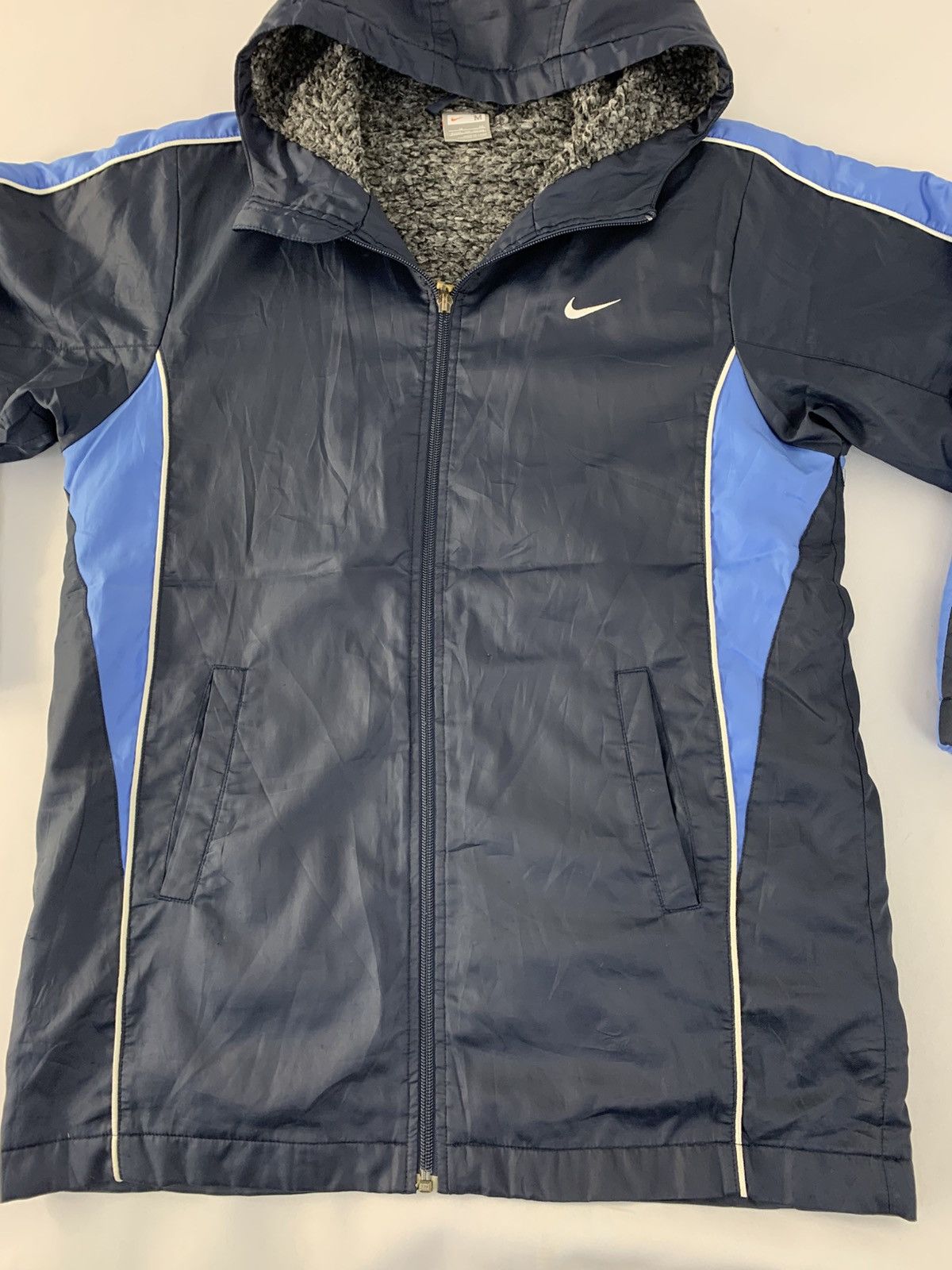 Nike Nike Athletic Sportswear Hooded Coach Jacket Sherpa Inner Size US M / EU 48-50 / 2 - 3 Thumbnail