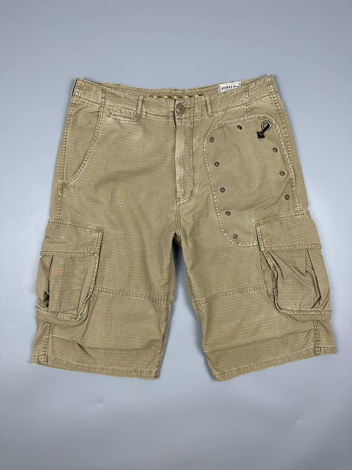 Avirex × Vintage Vintage Avirex Short Cargo Pant Size US 33 - 1 Thumbnail