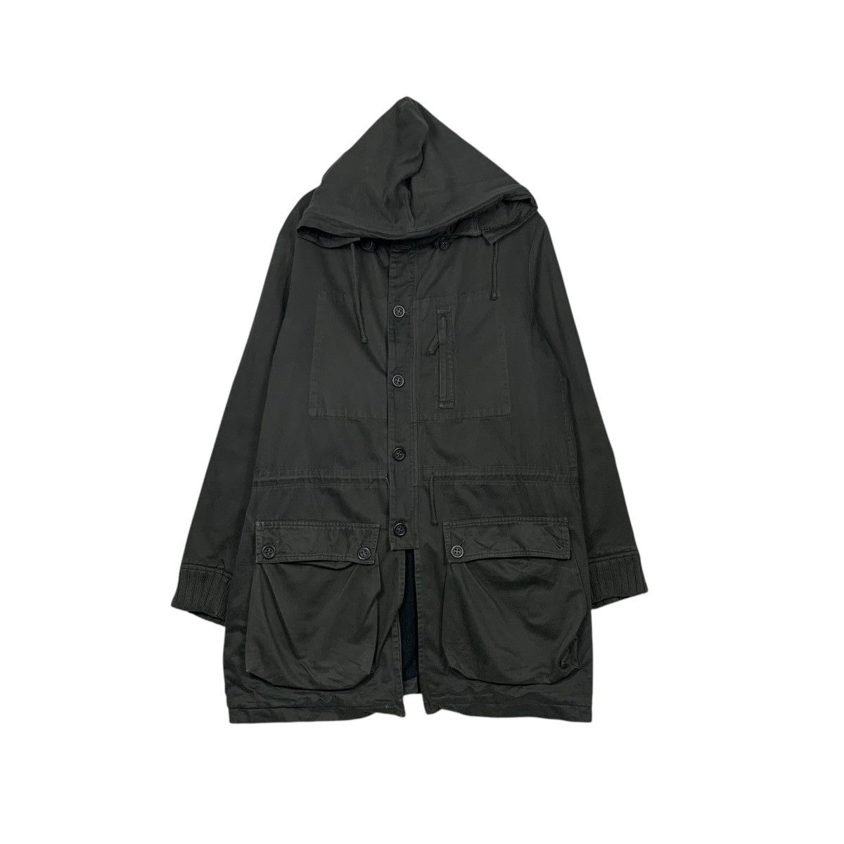 SYNGMAN CUCALA SYNGMAN CUCALA X BEAMS Faded Black Parka #2572–C116 Size US M / EU 48-50 / 2 - 1 Thumbnail
