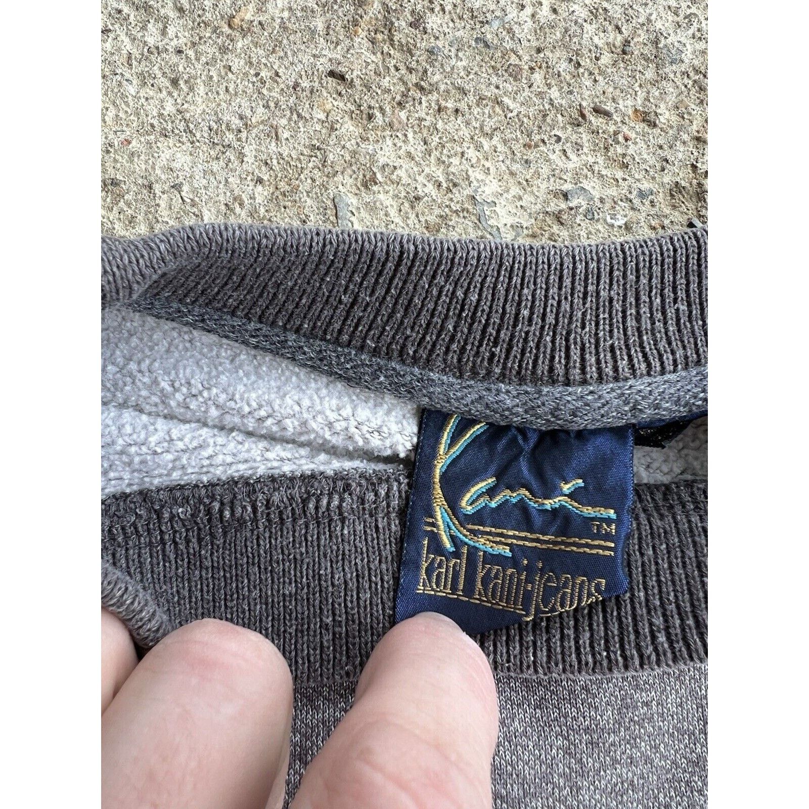 Karl Kani Vintage 90’s KARL KANI Sweatshirt Size XL Hip Hop Distressed Size US XL / EU 56 / 4 - 3 Thumbnail