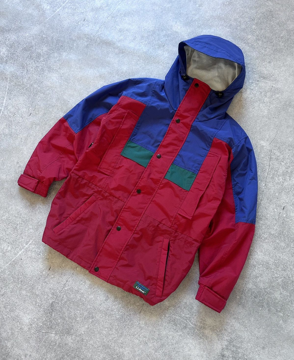 Vintage L.L.Bean Sunbuster Mens Parkas waterproof jacket
