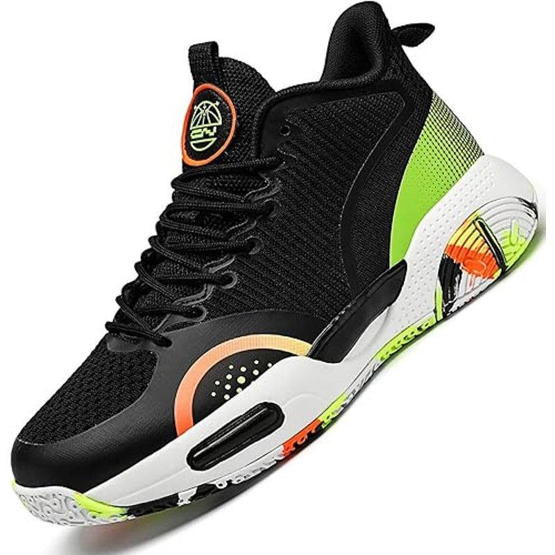 Other Beita Mens Size 8 Black Neon High Top Basketball Shoes Size US 8 / EU 41 - 1 Thumbnail