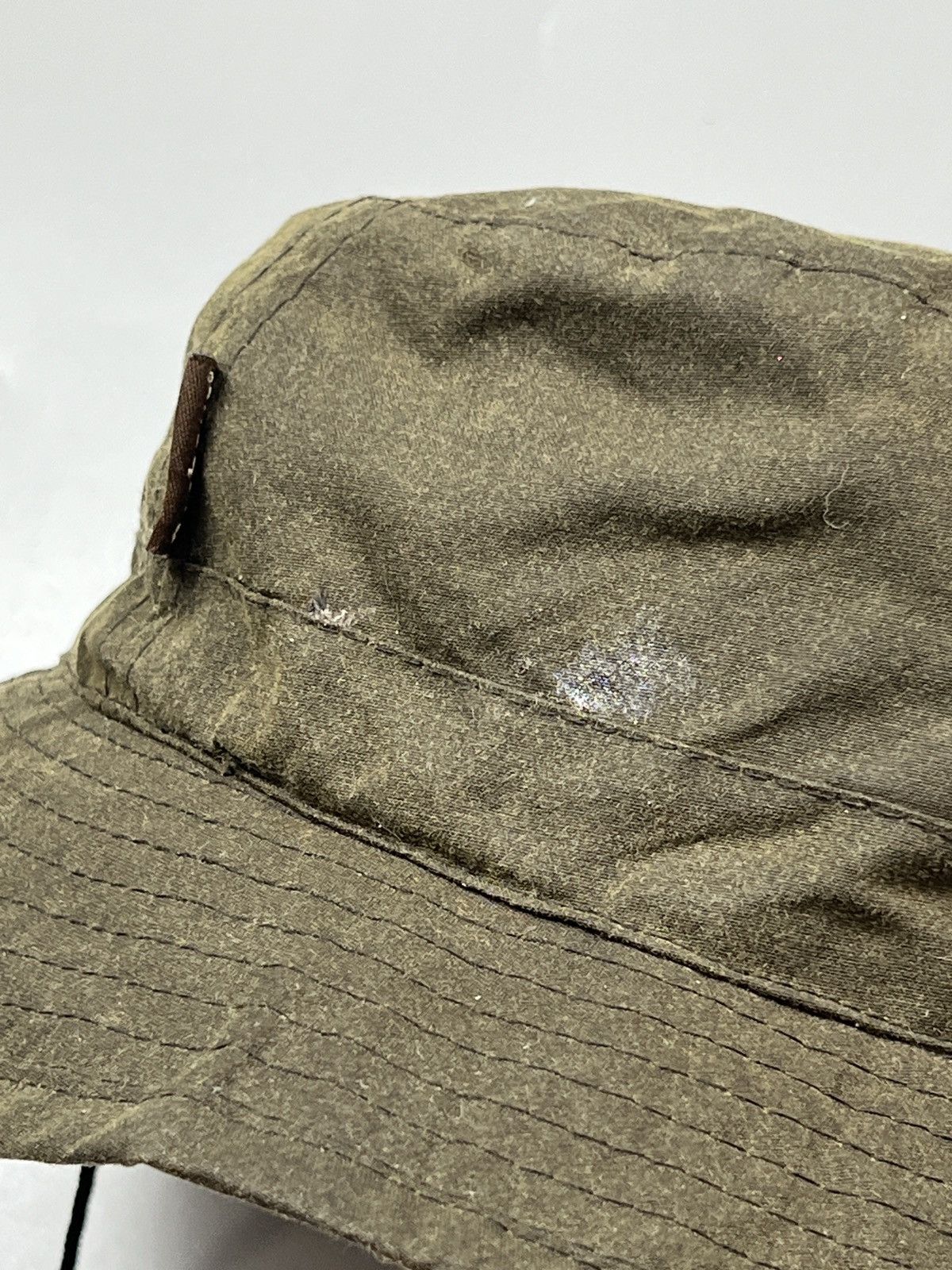 Barbour Barbour Waxed Bucket Hat With Sling (Y0475) Size ONE SIZE - 6 Thumbnail