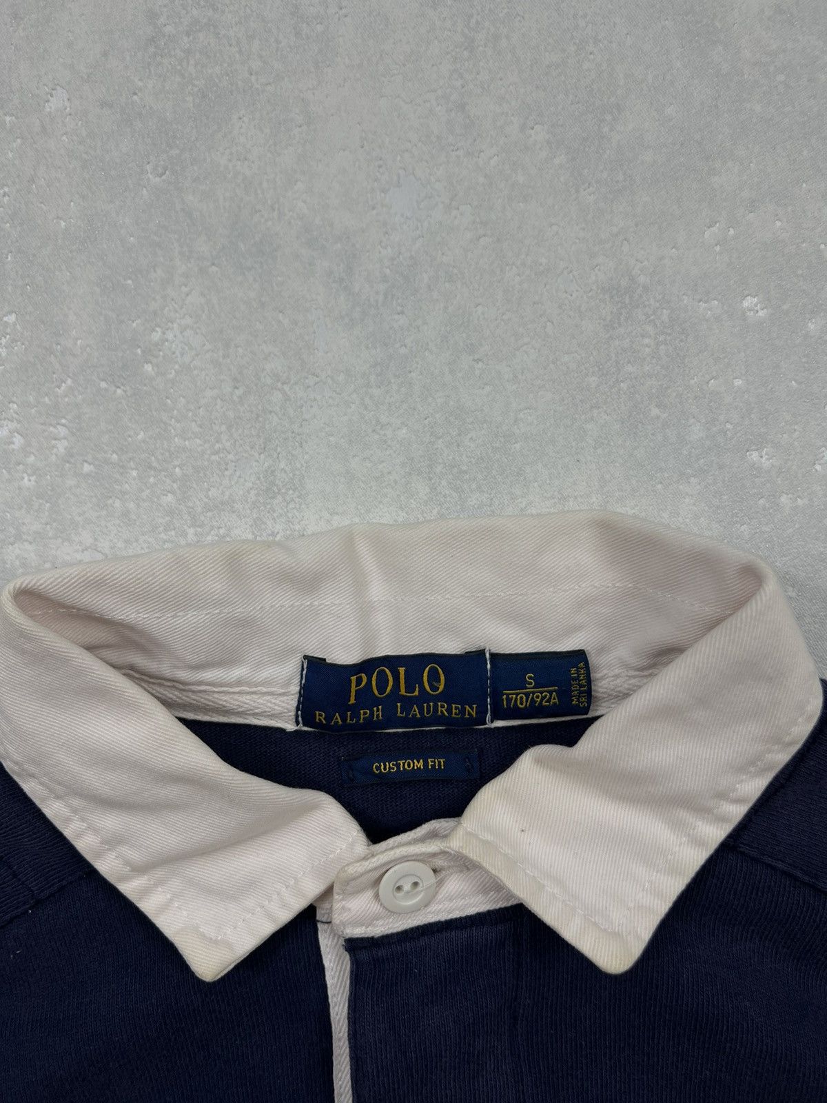 Polo Ralph Lauren 00's RALPH LAUREN BIG BACK LOGO FADED LONGSLEEVE POLO Size US S / EU 44-46 / 1 - 5 Thumbnail