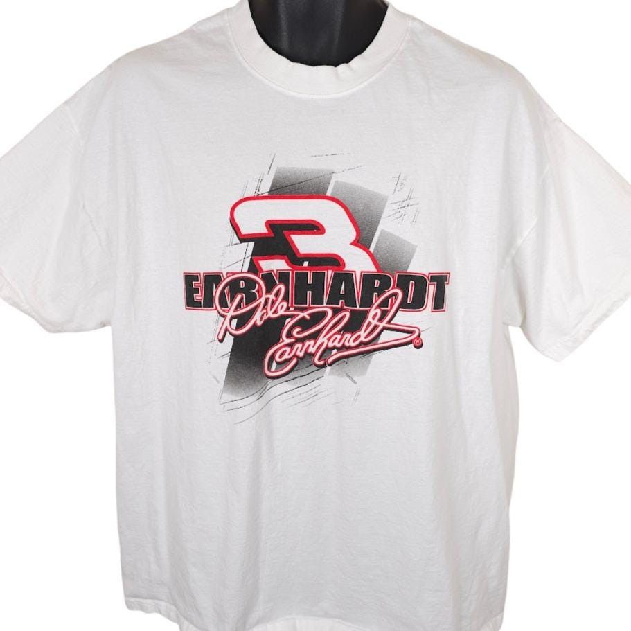 Vintage Vintage Dale Earnhardt T Shirt Mens Size XL White Y2K Size US XL / EU 56 / 4 - 2 Thumbnail