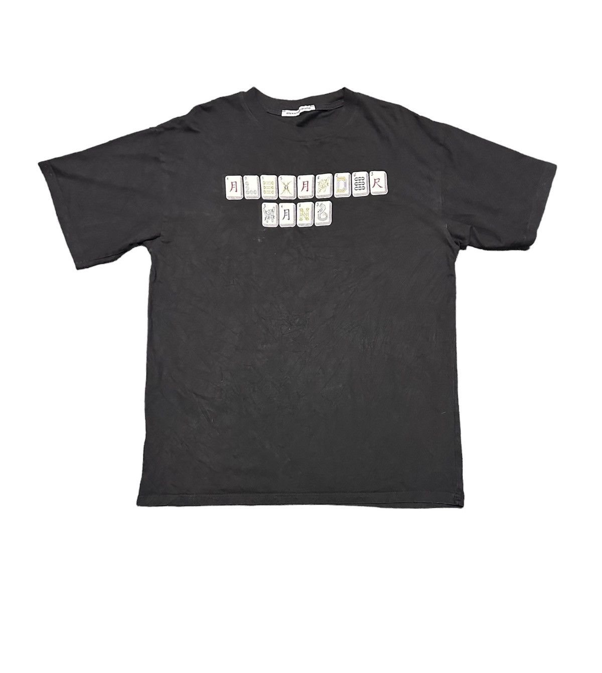 Alexander Wang Alexander wang spellout tee Size US XL / EU 56 / 4 - 1 Thumbnail