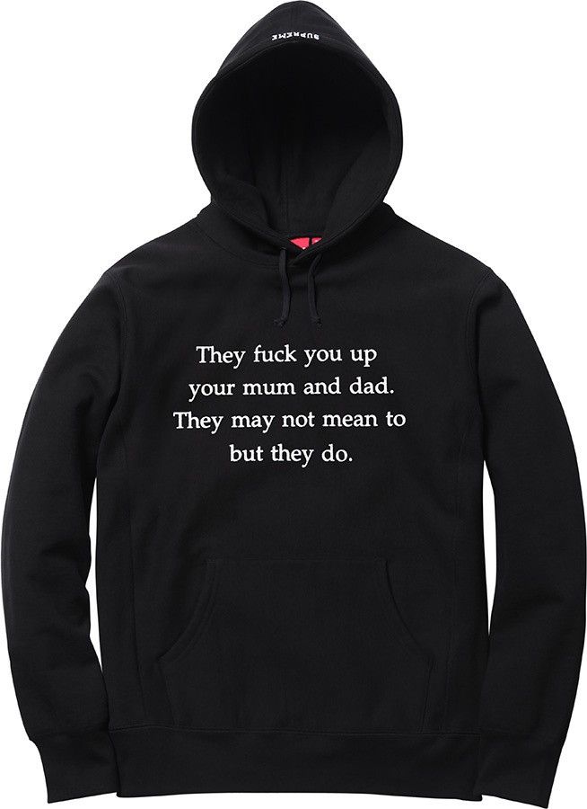 Streetwear × Supreme Supreme They Fuck You Up Hoodie | Grailed 