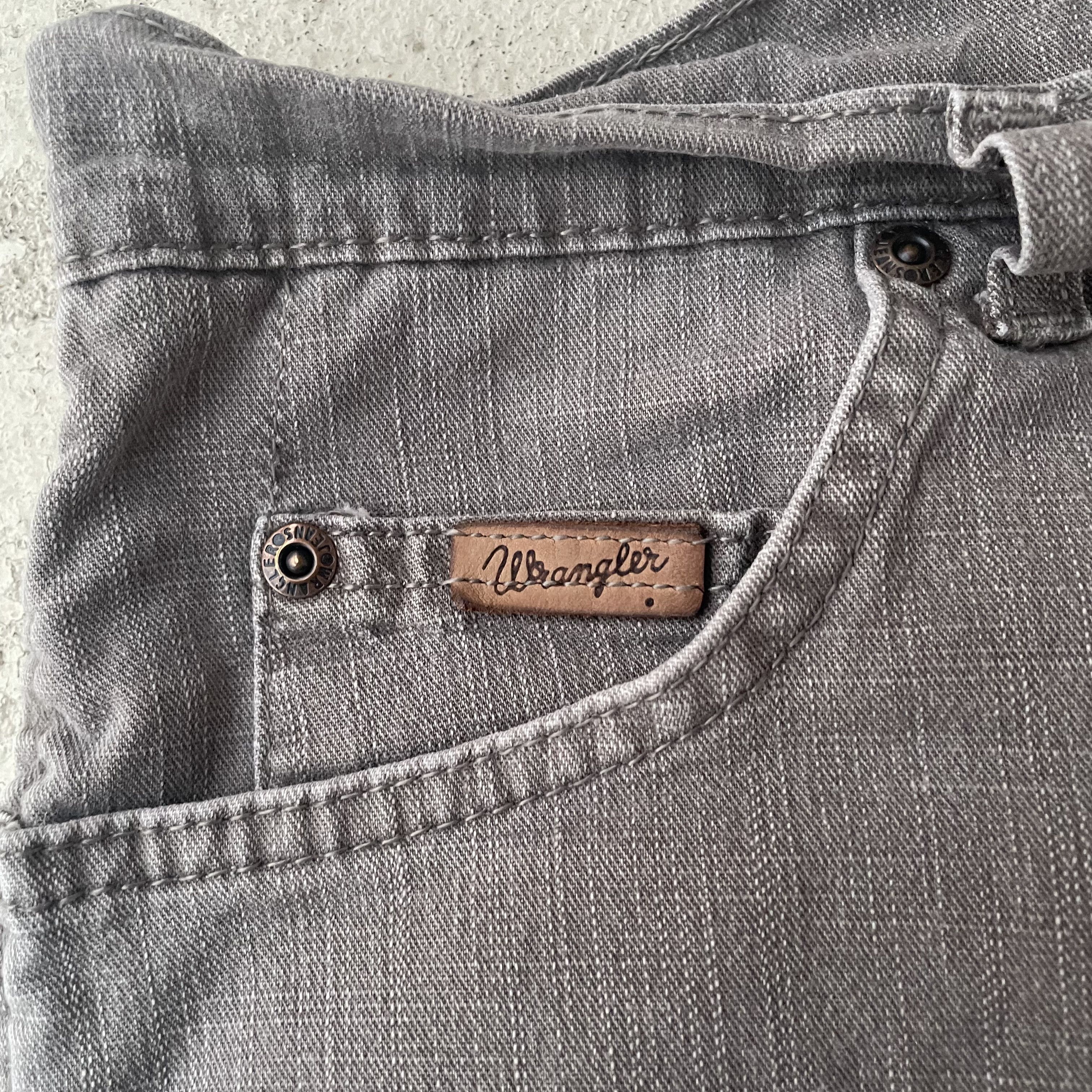 Wrangler Wrangler Texas Stretch Gray Pants W33 L34 Size US 33 - 2 Thumbnail