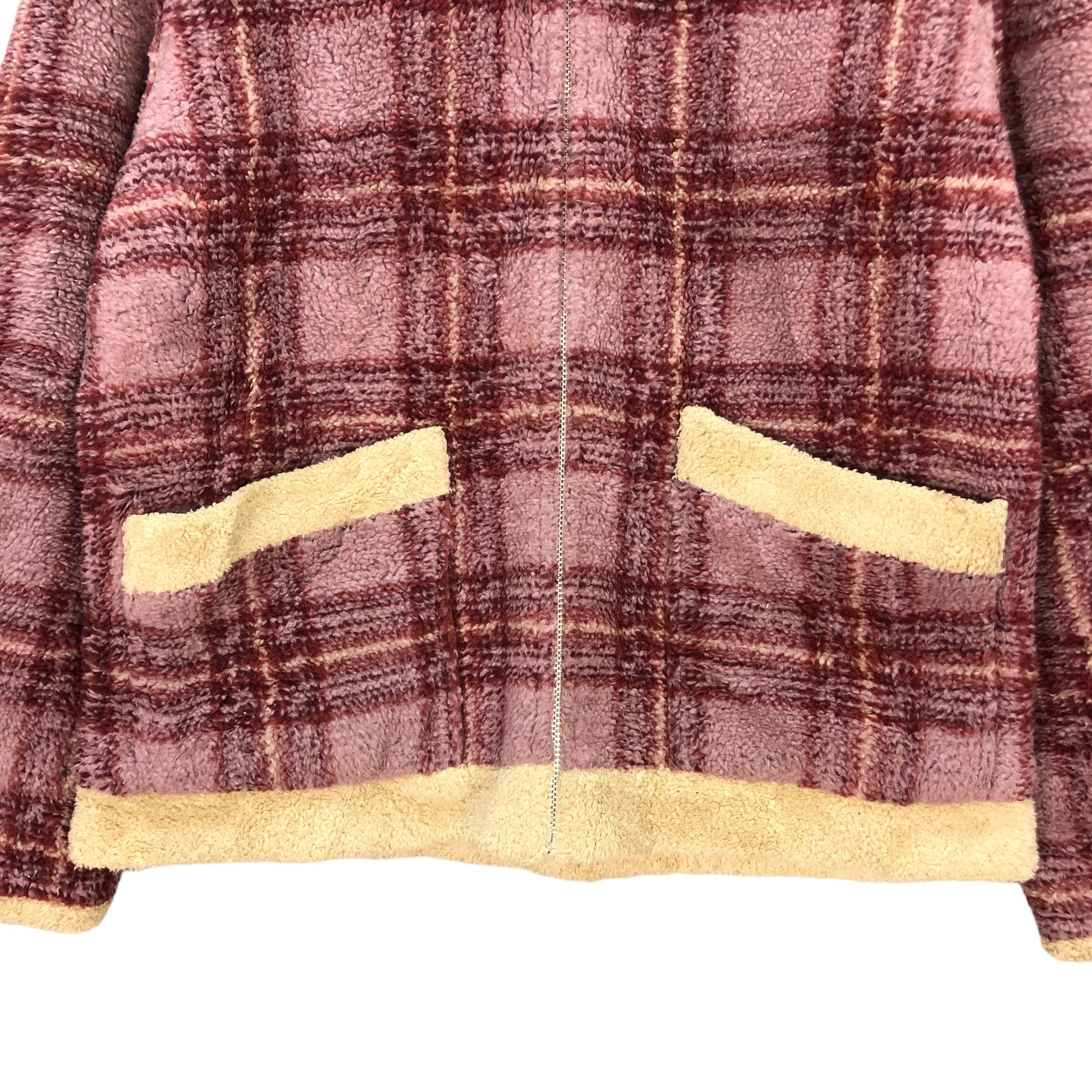 Japanese Brand PAODELO TARTAN FLEECE JACKET #7399-142 Size US M / EU 48-50 / 2 - 4 Thumbnail