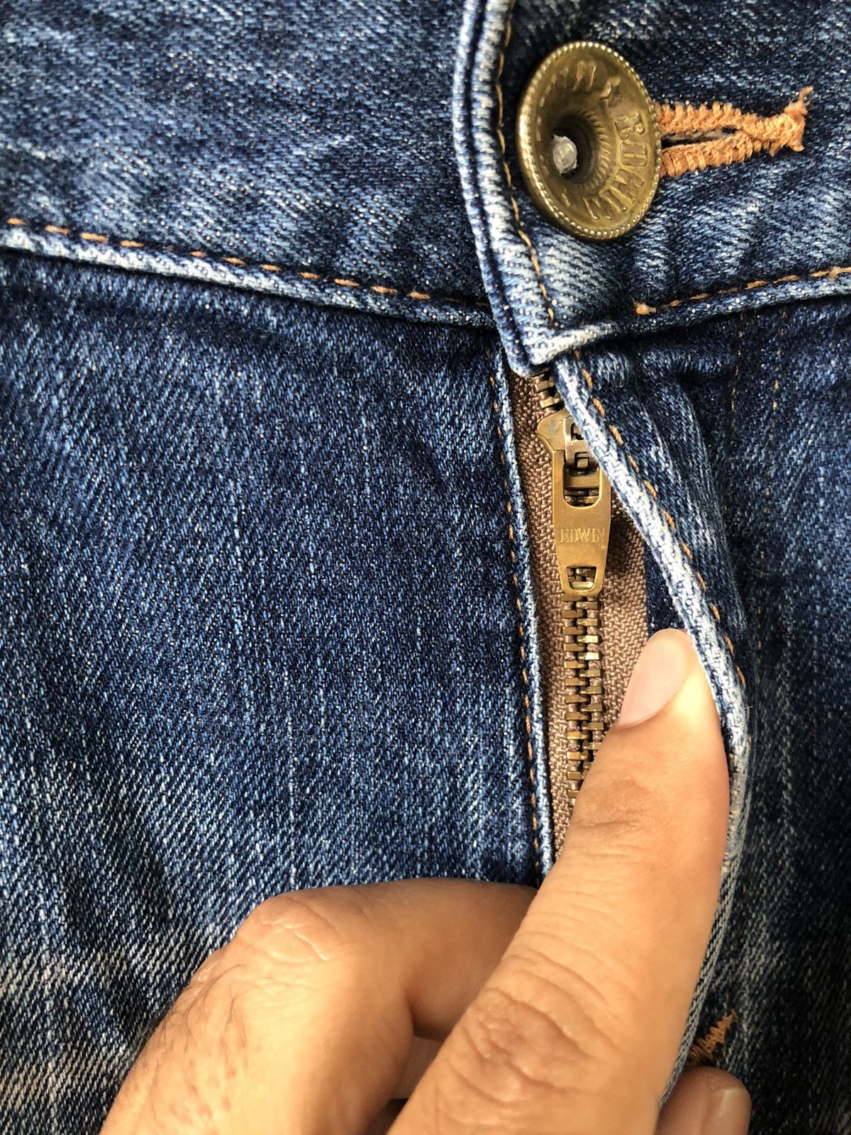 Edwin Vintage Edwin Distressed Denim Size US 32 / EU 48 - 7 Thumbnail