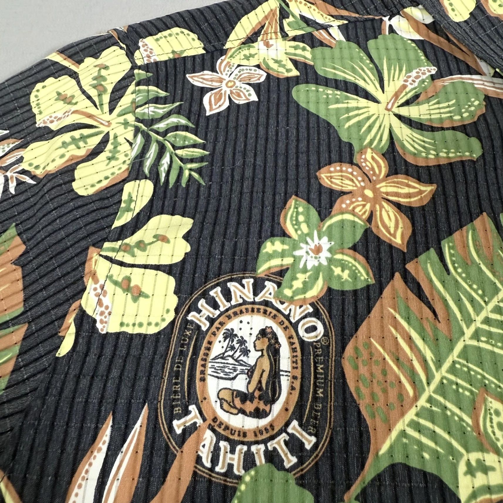 Roark Roark Shirt Mens 2XL Hinano Tahiti Hawaii Floral Button Up Short Sleeve Casual Breathable Quick Dry Lightweight Stretch Size US XXL / EU 58 / 5 - 3 Thumbnail