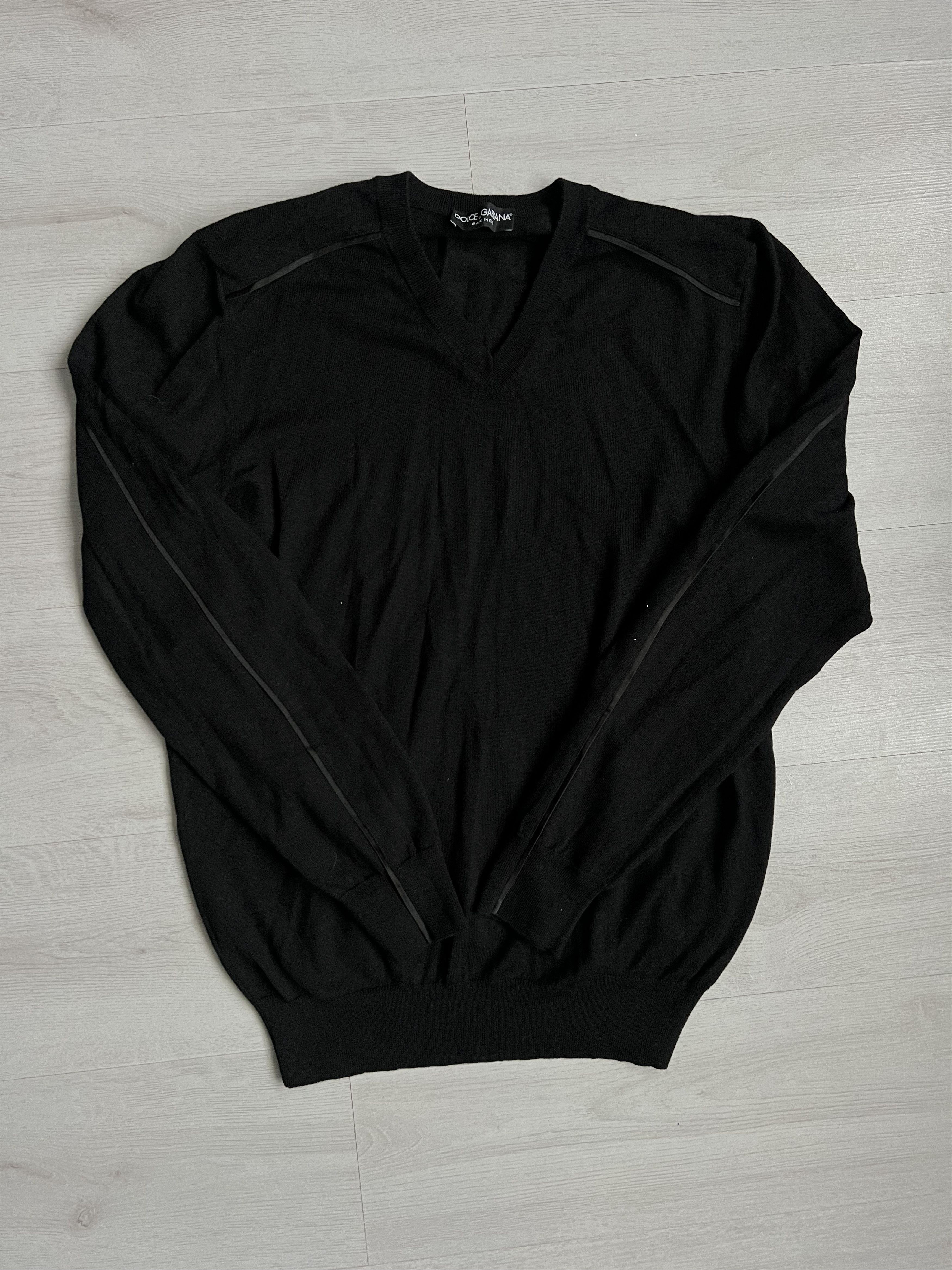 Dolce & Gabbana Dolce & Gabbana Pullover Wool Men’s Size US XL / EU 56 / 4 - 1 Thumbnail