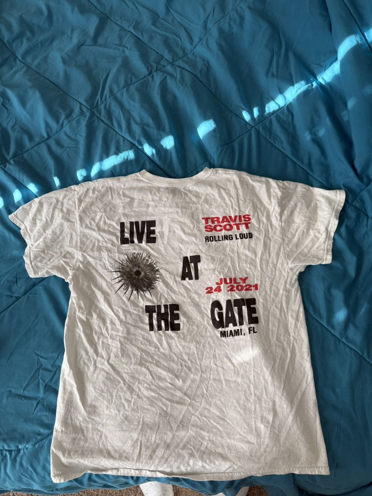 Rolling Loud × Travis Scott Travis Scott x Rolling Loud Portal Merch Tee Size US L / EU 52-54 / 3 - 2 Thumbnail