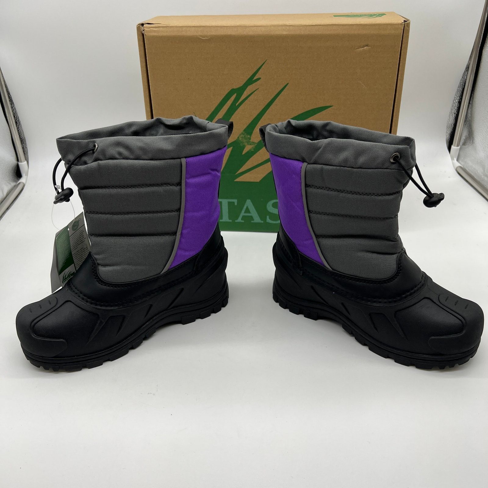 Other Itasca Kids Winter Snow Drift Boots Size 3 Purple Size US 5 / EU 37 - 3 Thumbnail