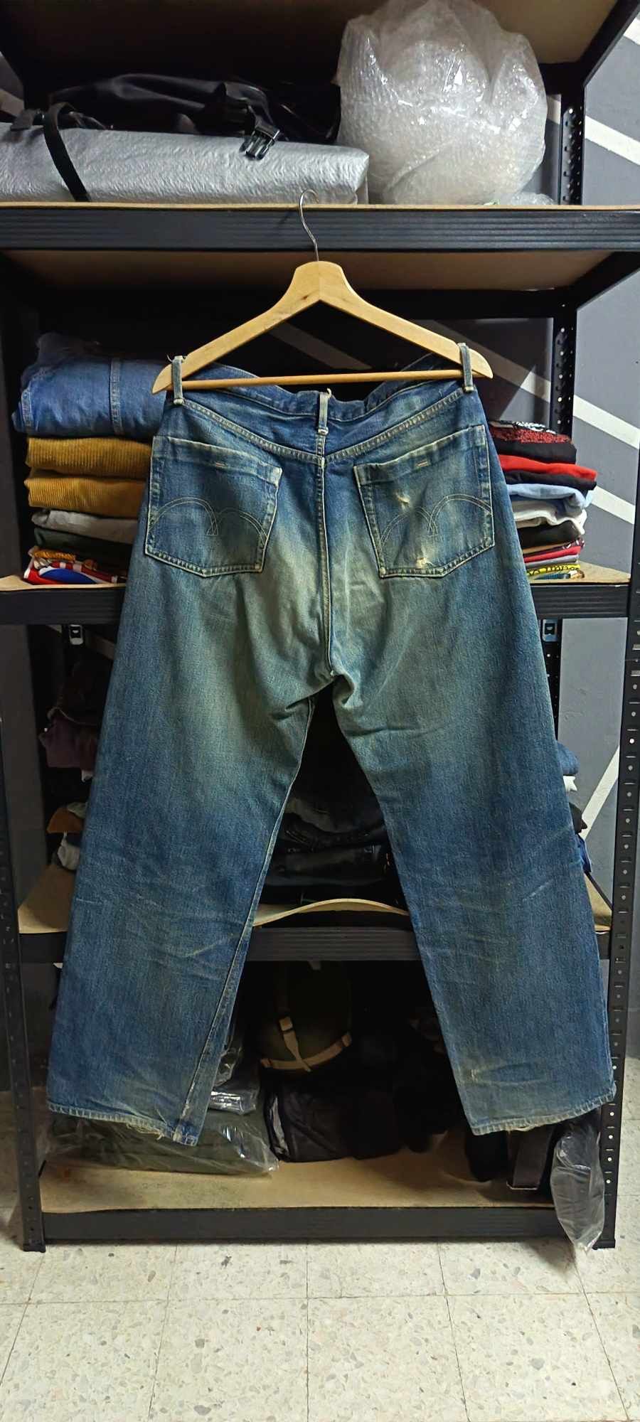 Hysteric Glamour Hysteric Glamour Distressed Selvedge Jeans 33 Japan Vintage Size US 33 - 6 Thumbnail