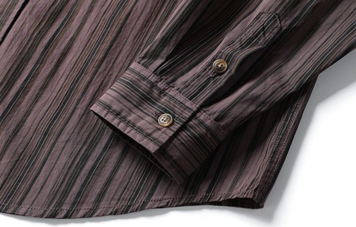 Vintage Men's casual loose retro Japanese lapel shirt Size US M / EU 48-50 / 2 - 4 Thumbnail