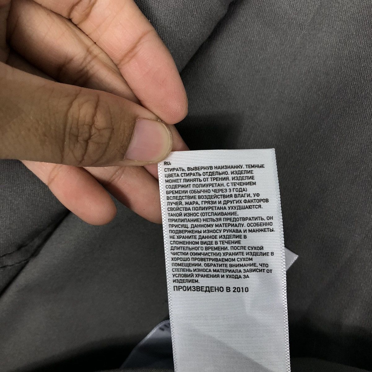 Japanese Brand 🔥Vtg Coated Cloth Biker Jacket Cropped Uniqlo Issey Miyake Size US XL / EU 56 / 4 - 22 Thumbnail