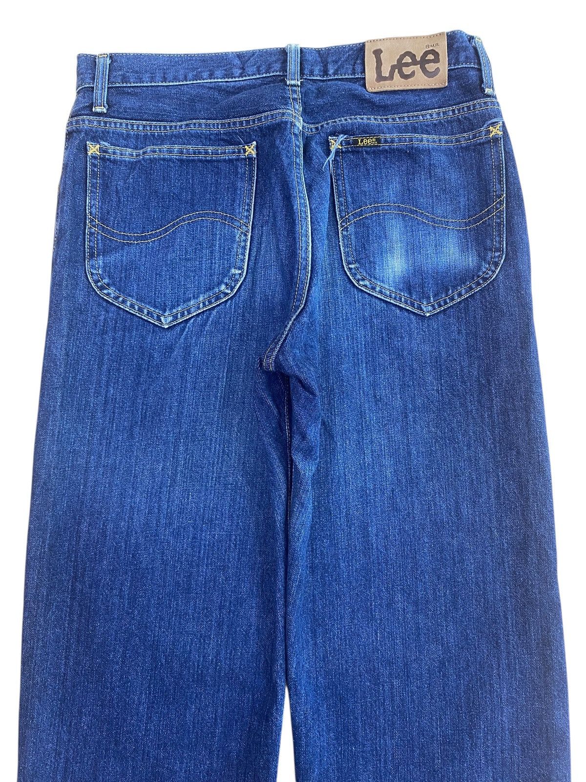 Lee Lee Riders Faded Dark Wash Style Loose Jeans Size US 30 / EU 46 - 4 Thumbnail