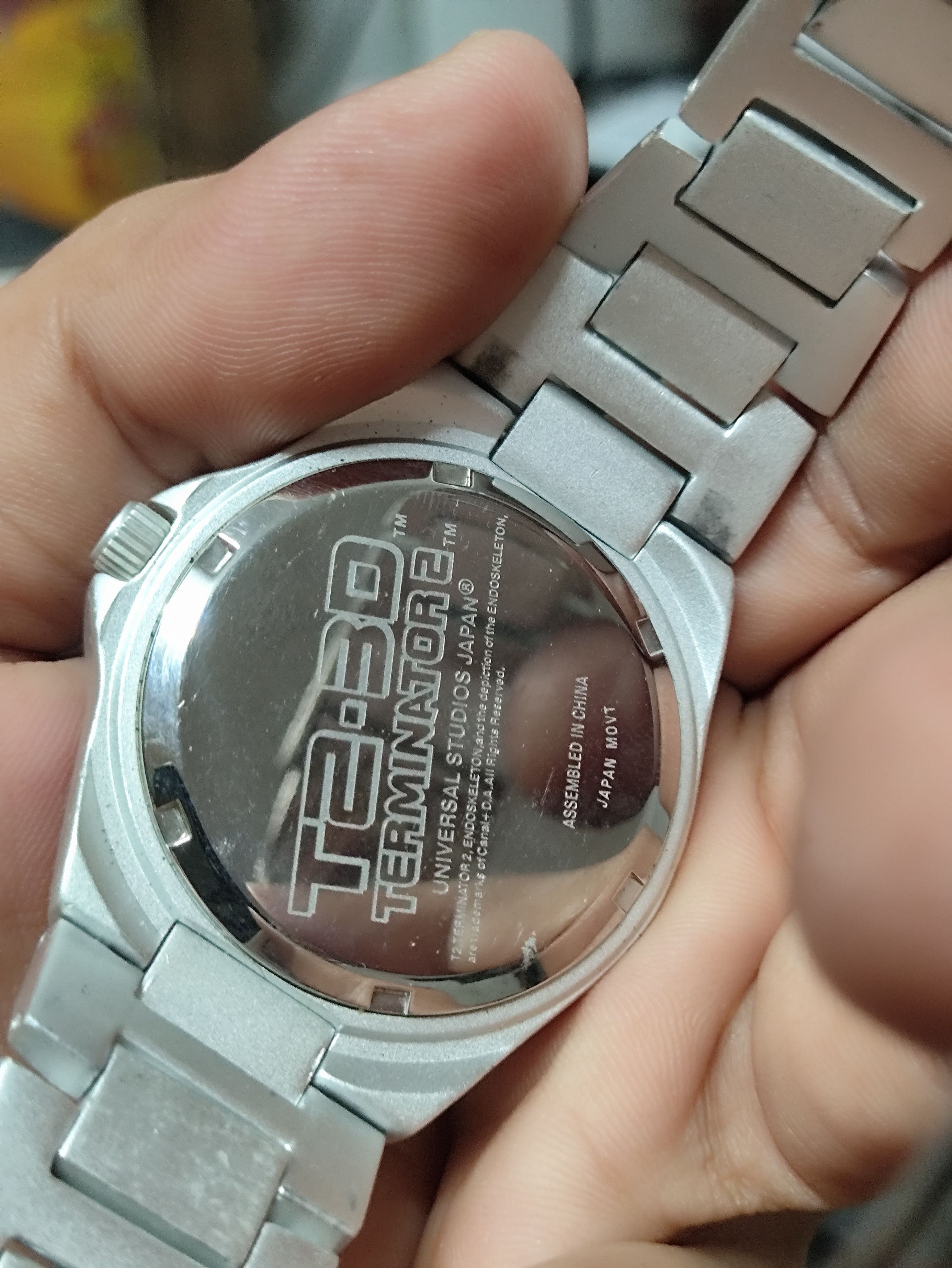 Japanese Brand TERMINATOR BY UNIVERSAL STUDIOS JAPAN (T2-3D) VINTAGE WATCH Size ONE SIZE - 3 Thumbnail