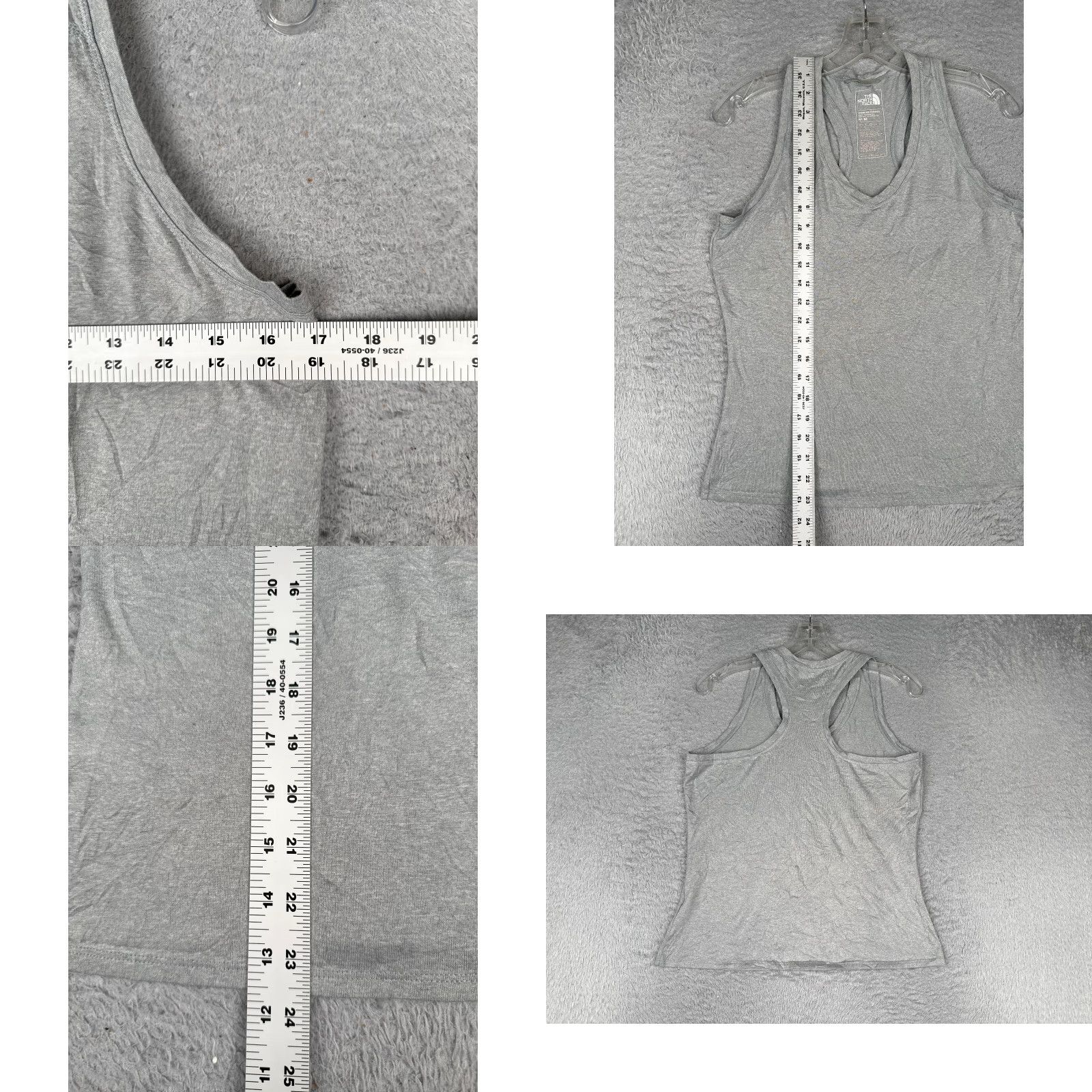 The North Face The North Face Shirt Women M Gray Tank Sleeveless Scoop Neck Polyester Gym Casual Regular Fit Sports Size M / US 6-8 / IT 42-44 - 8 Thumbnail