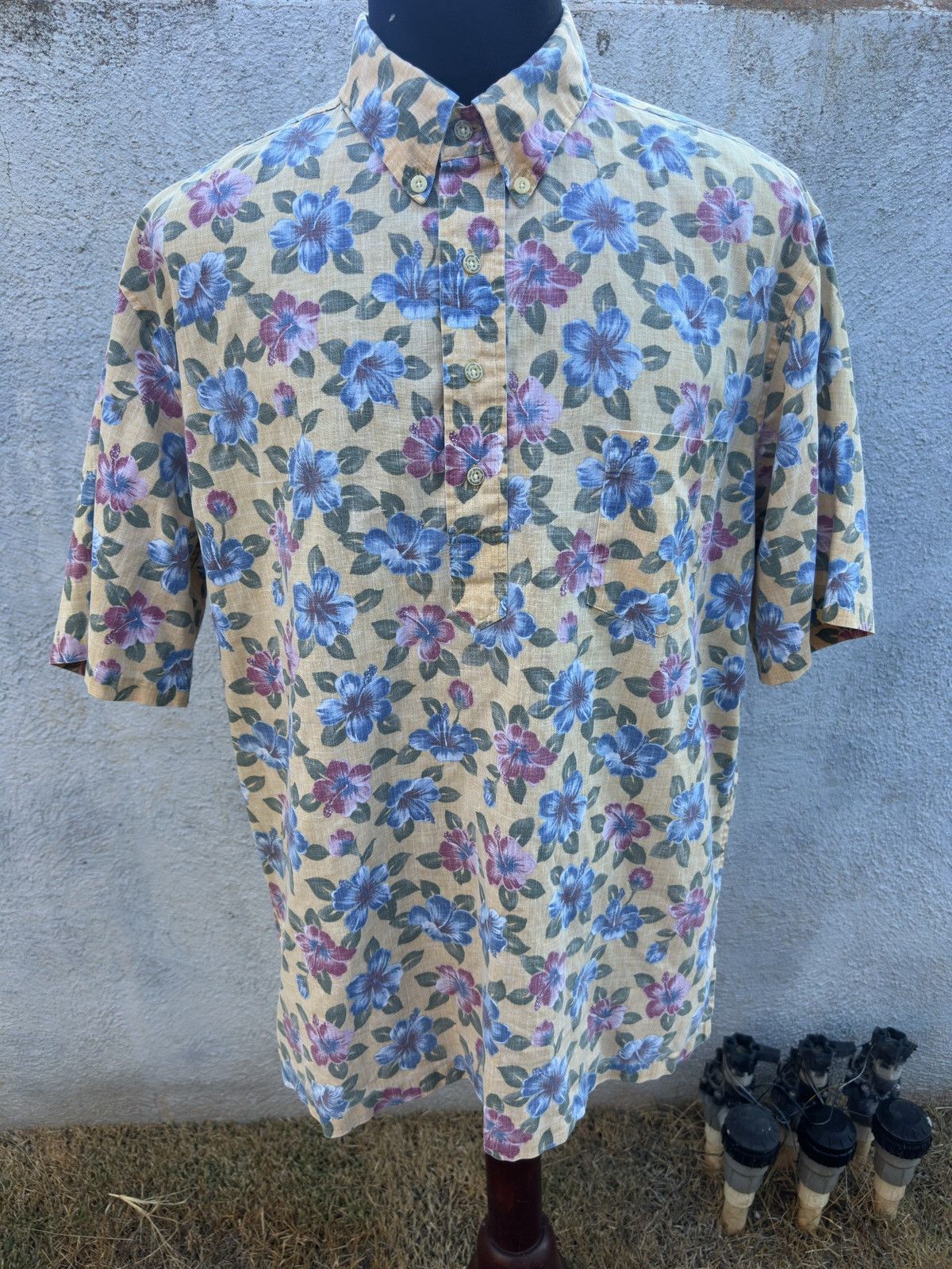 Reyn Spooner PreOwned Reyn Spooner Multicolored Hawaiian Print Men's XL Size US XL / EU 56 / 4 - 1 Thumbnail