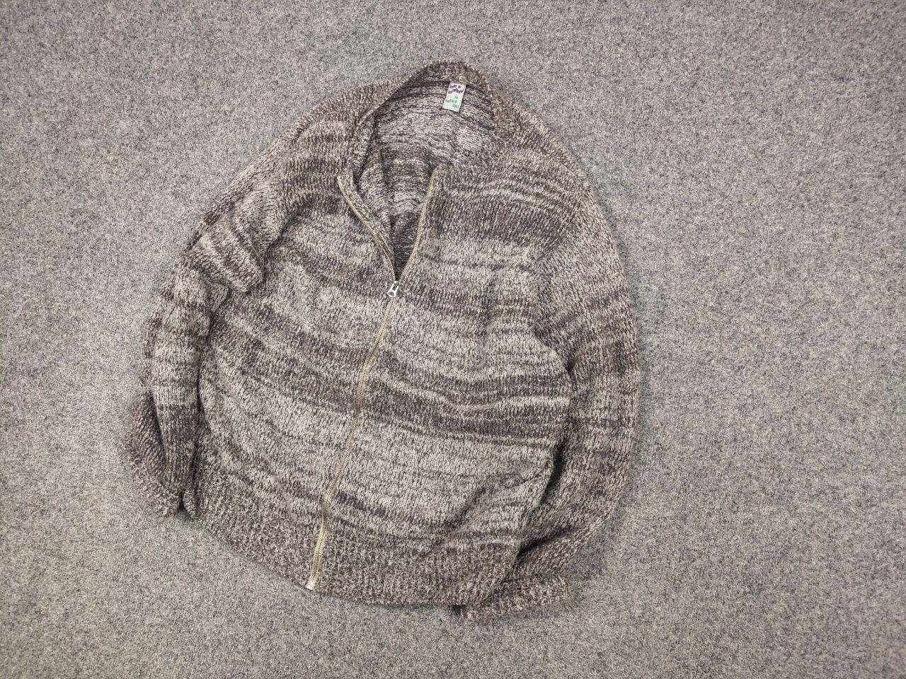 Garbstore Garbstore TDR Design Wool Blend Zip Talon Bomber sweater Size US M / EU 48-50 / 2 - 3 Thumbnail