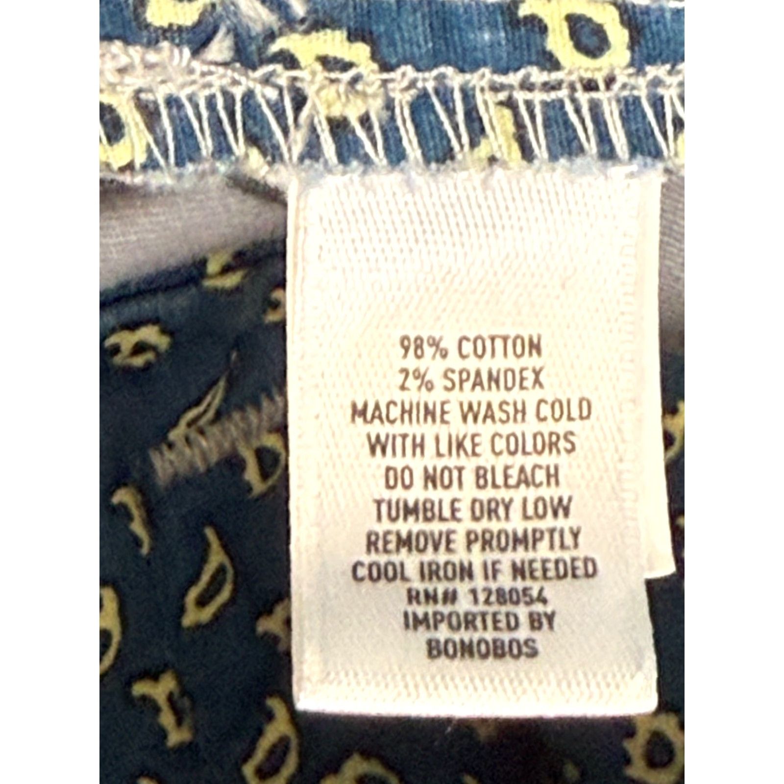 Bonobos Bonobos Chino Pants Mens 33X30 Gray Stretch Athletic Fit Tapered Slash Pockets Size US 33 - 6 Thumbnail