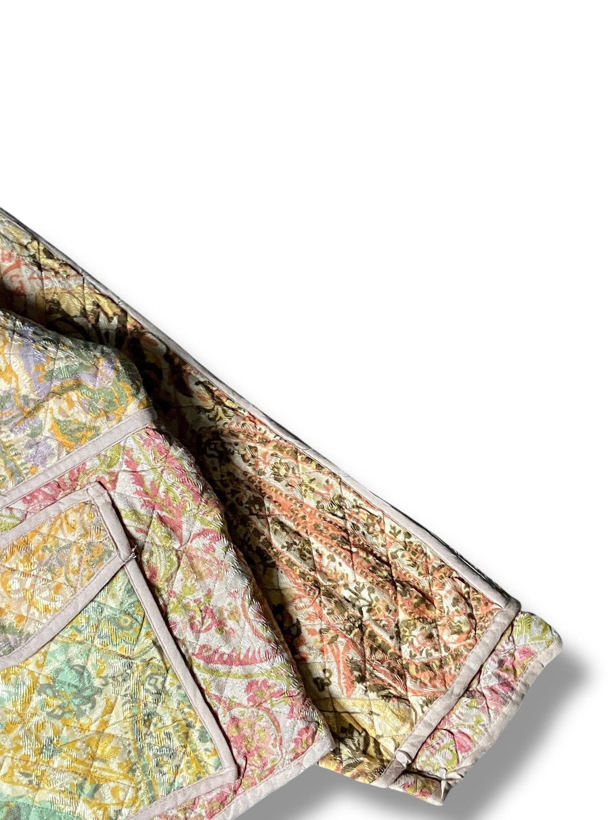 Zara Zara Patchwork Paisley Quilted Jacket (159) Size US M / EU 48-50 / 2 - 4 Thumbnail