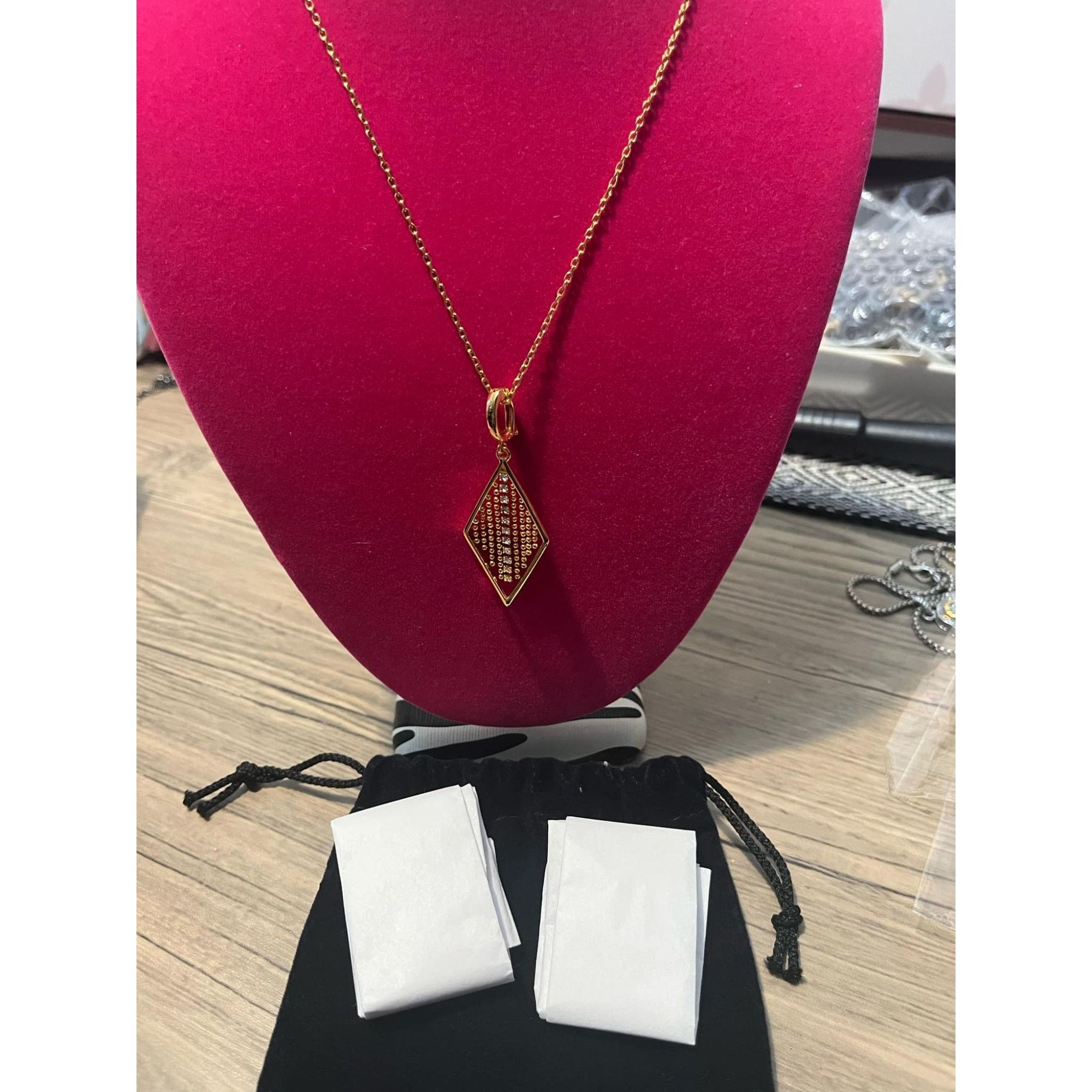 Joan Rivers Joan Rivers 3 way Interchangeable Elegant Pendant Necklace Size ONE SIZE - 5 Thumbnail
