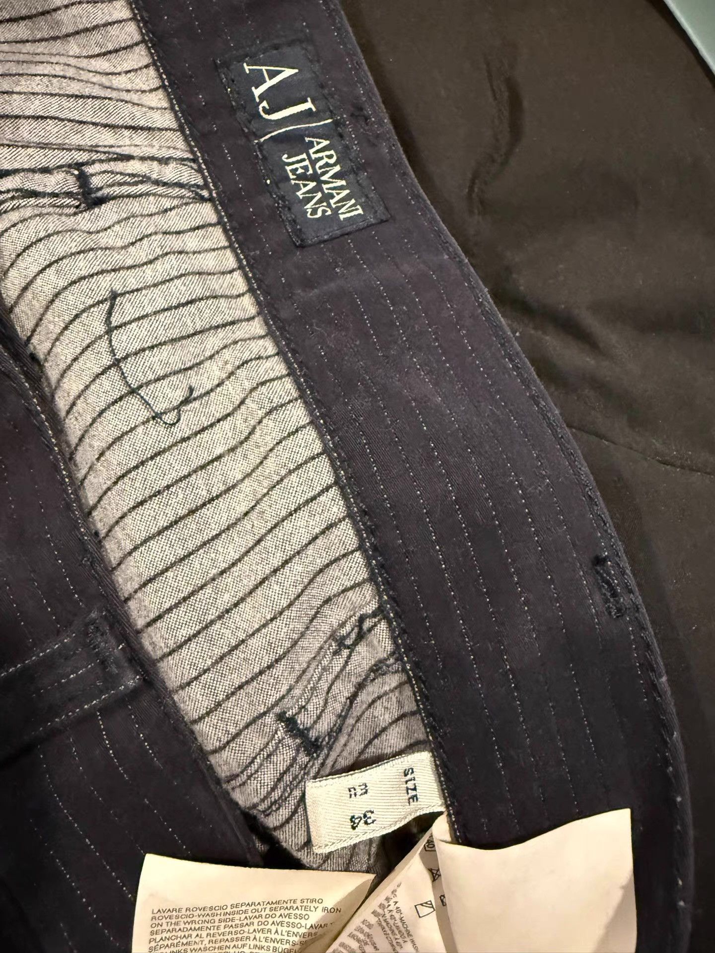 Armani Armani Jeans men's casual trousers Ｑ20 Size US 34 / EU 50 - 5 Thumbnail
