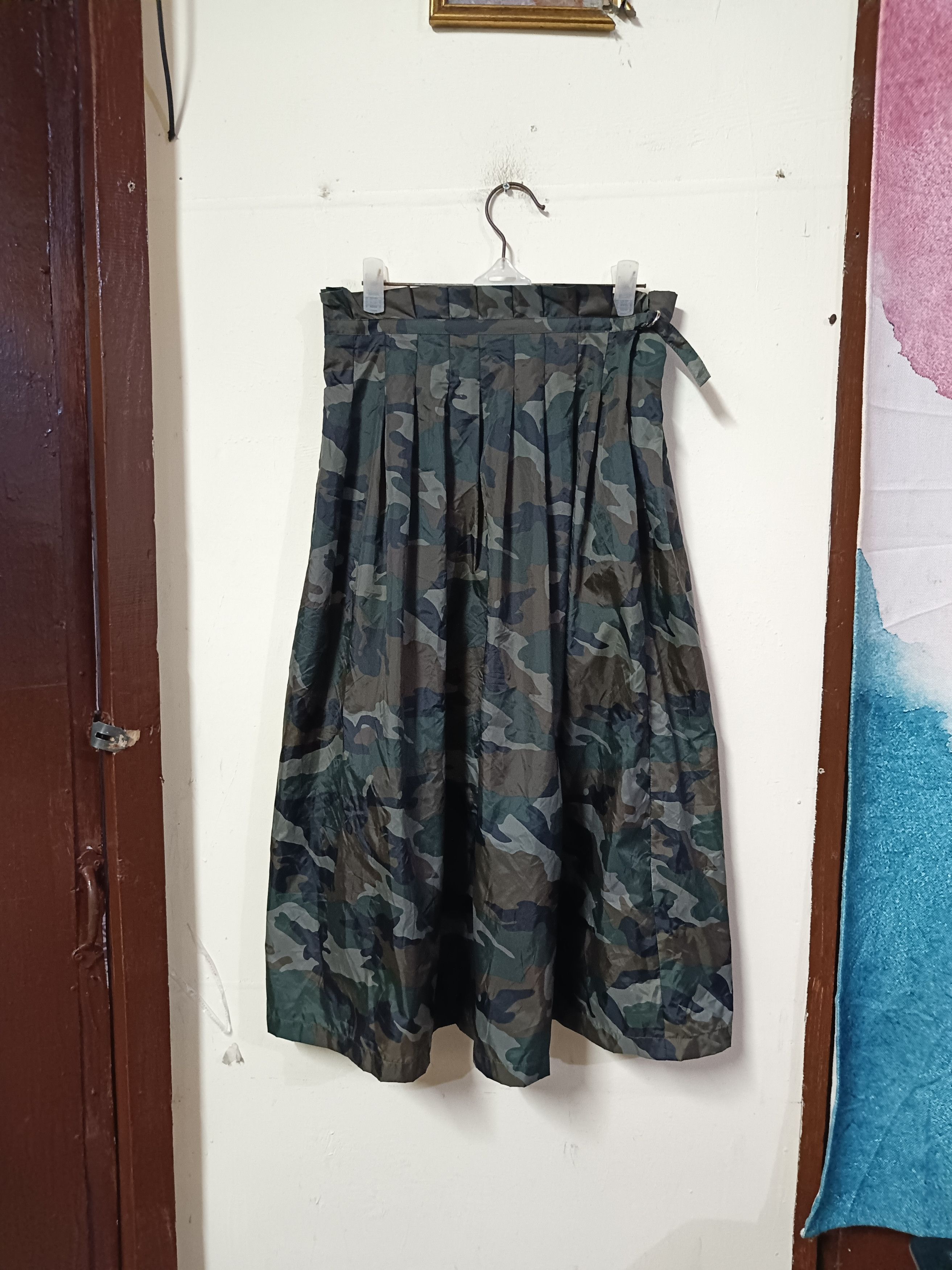 ATSURO TAYAMA Atsuko tayama camouflage skirt Size 26" / US 2 / IT 38 - 1 Thumbnail