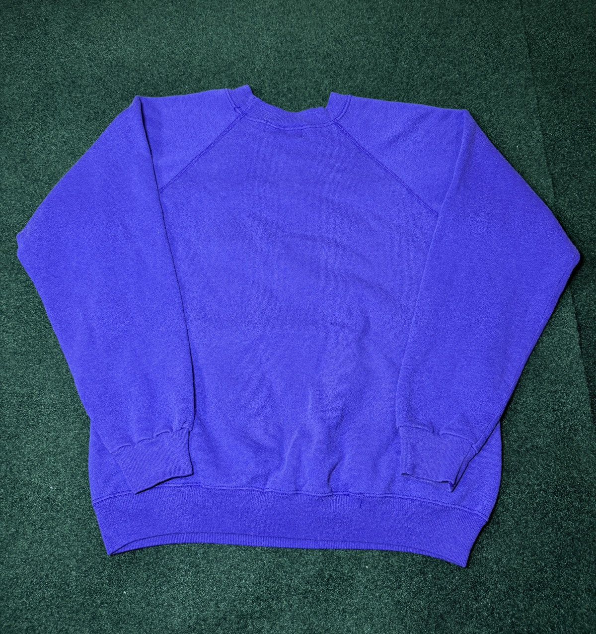 Hanes × Vintage Vintage 80s 90s Feline Cat Retro Purple Crewneck Sweatshirt Size L / US 10 / IT 46 - 5 Thumbnail