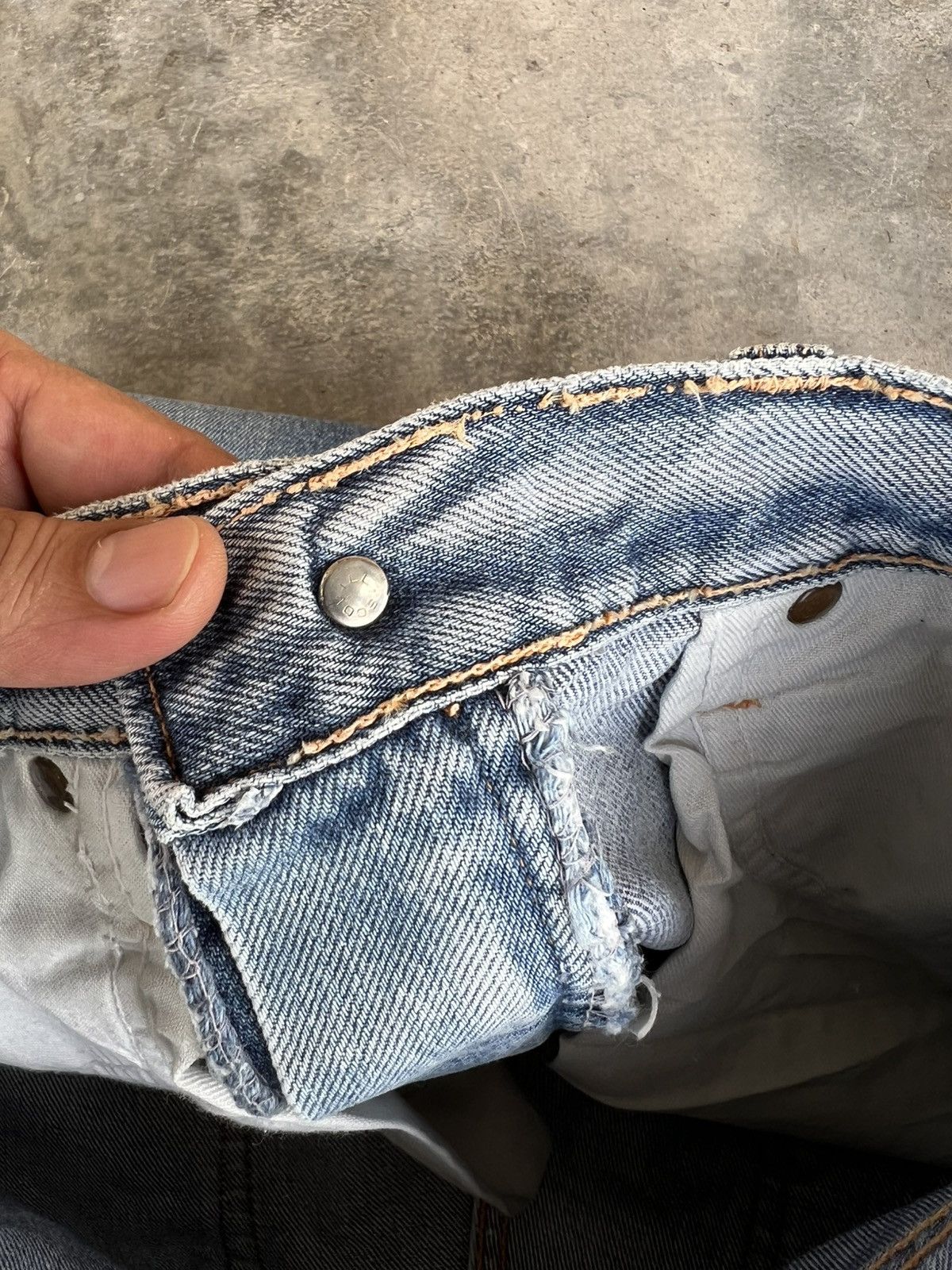 Edwin Vintage 80’s Edwin Blue Jean Japan Size US 27 - 21 Thumbnail