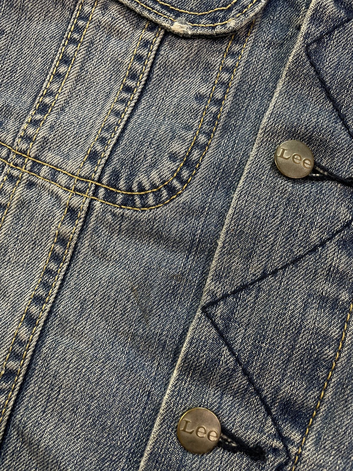 Lee × Vintage Vintage Y2K Lee Denim Button Up Jacket Size US L / EU 52-54 / 3 - 5 Thumbnail
