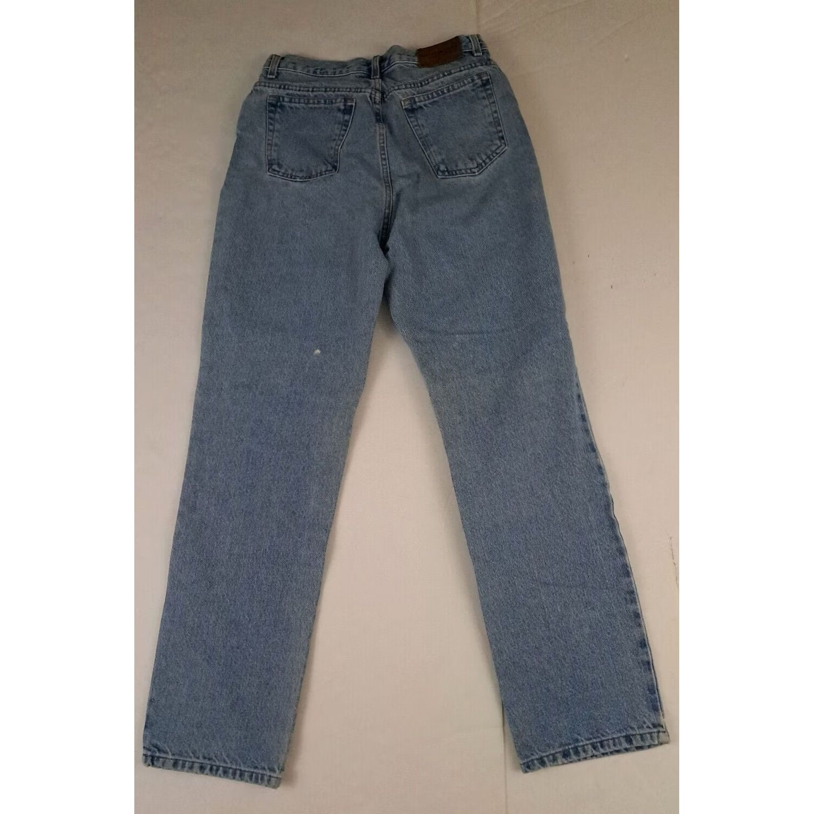 Ralph Lauren Lauren Jeans Co. Women's Blue Jeans 10 Regular Size Dark Wash Straight Jeans Size 32" / US 10 / IT 46 - 4 Thumbnail