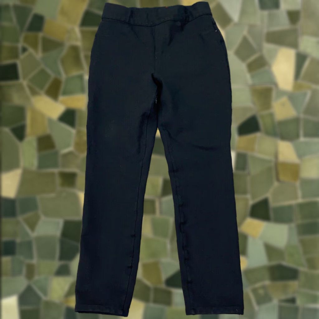 Spanx Spanx Capri Pants Womens M Tall Black Hi-Rise Stretch Straight Size 26" / US 2 / IT 38 - 1 Thumbnail
