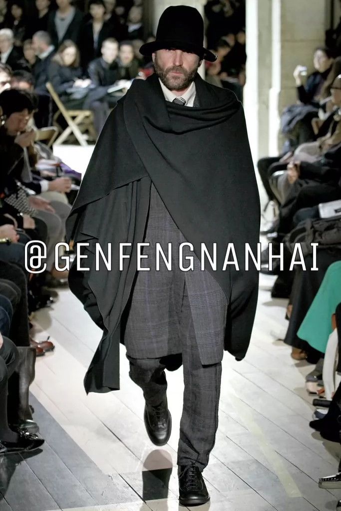 Yohji Yamamoto Yohji Yamamoto 12 Aw Cloth Buckle Plaid Coat 2501-Nextarrow Size US M / EU 48-50 / 2 - 3 Thumbnail