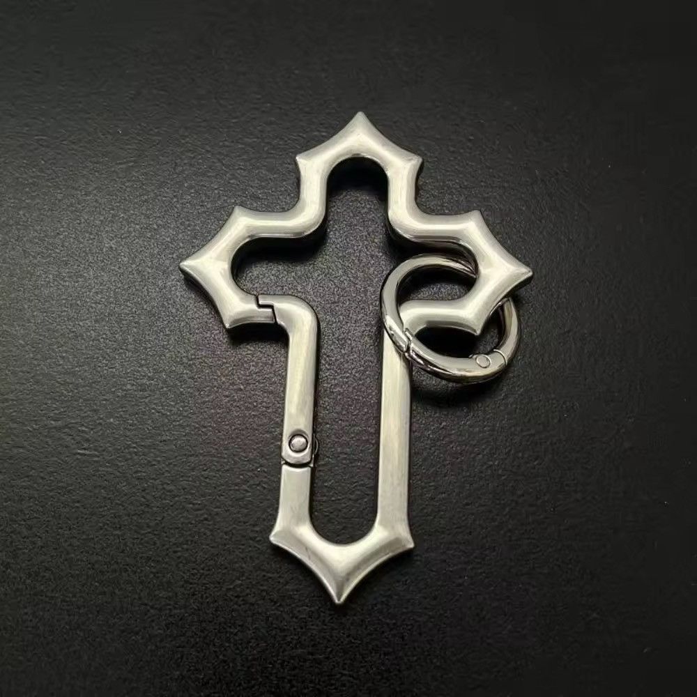 Other Saint chrome Cross Carabiner keychain steel Size ONE SIZE - 2 Thumbnail