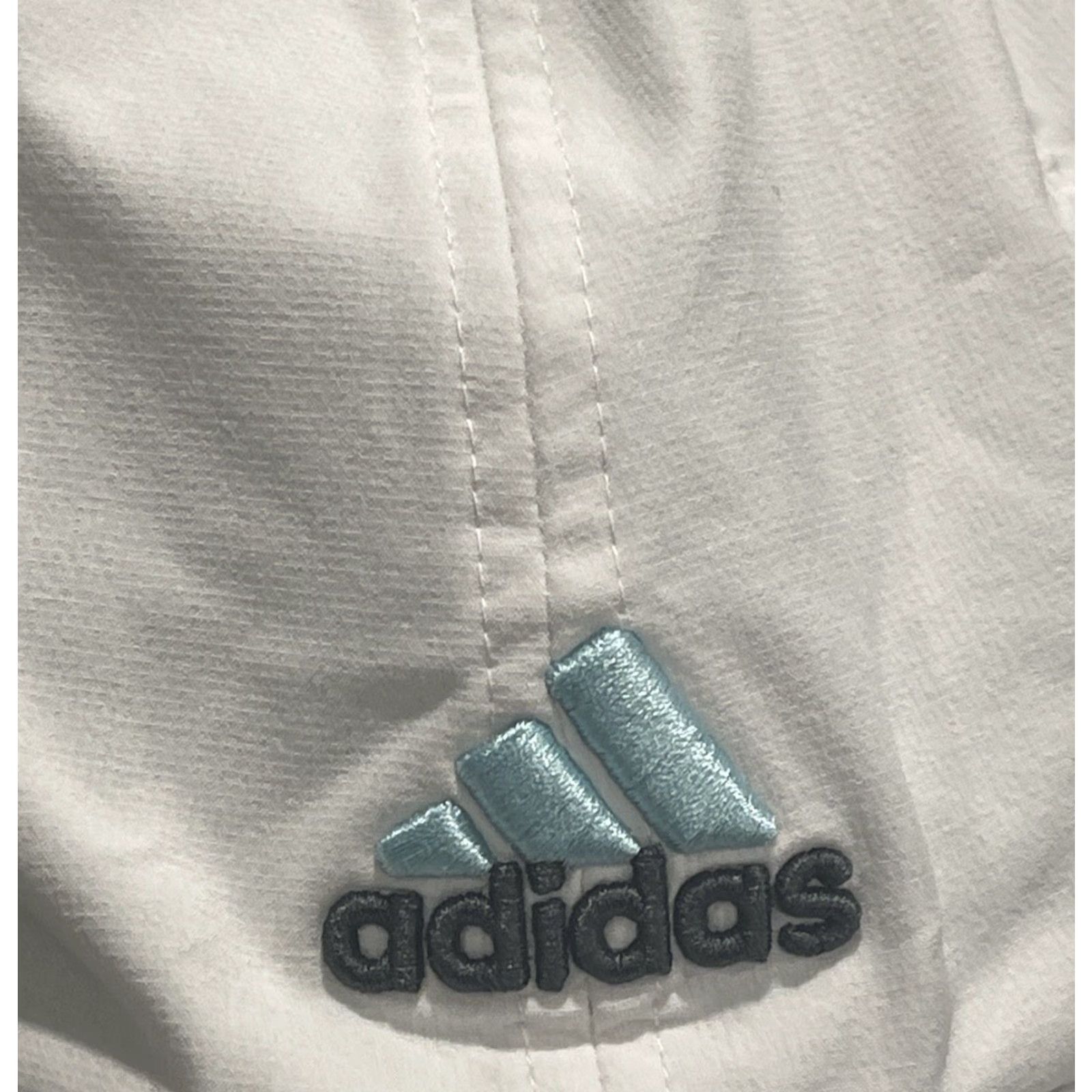 Adidas Adidas Hat Adizero Cap White Blue Embroidered Climacool Womens Size ONE SIZE - 2 Thumbnail
