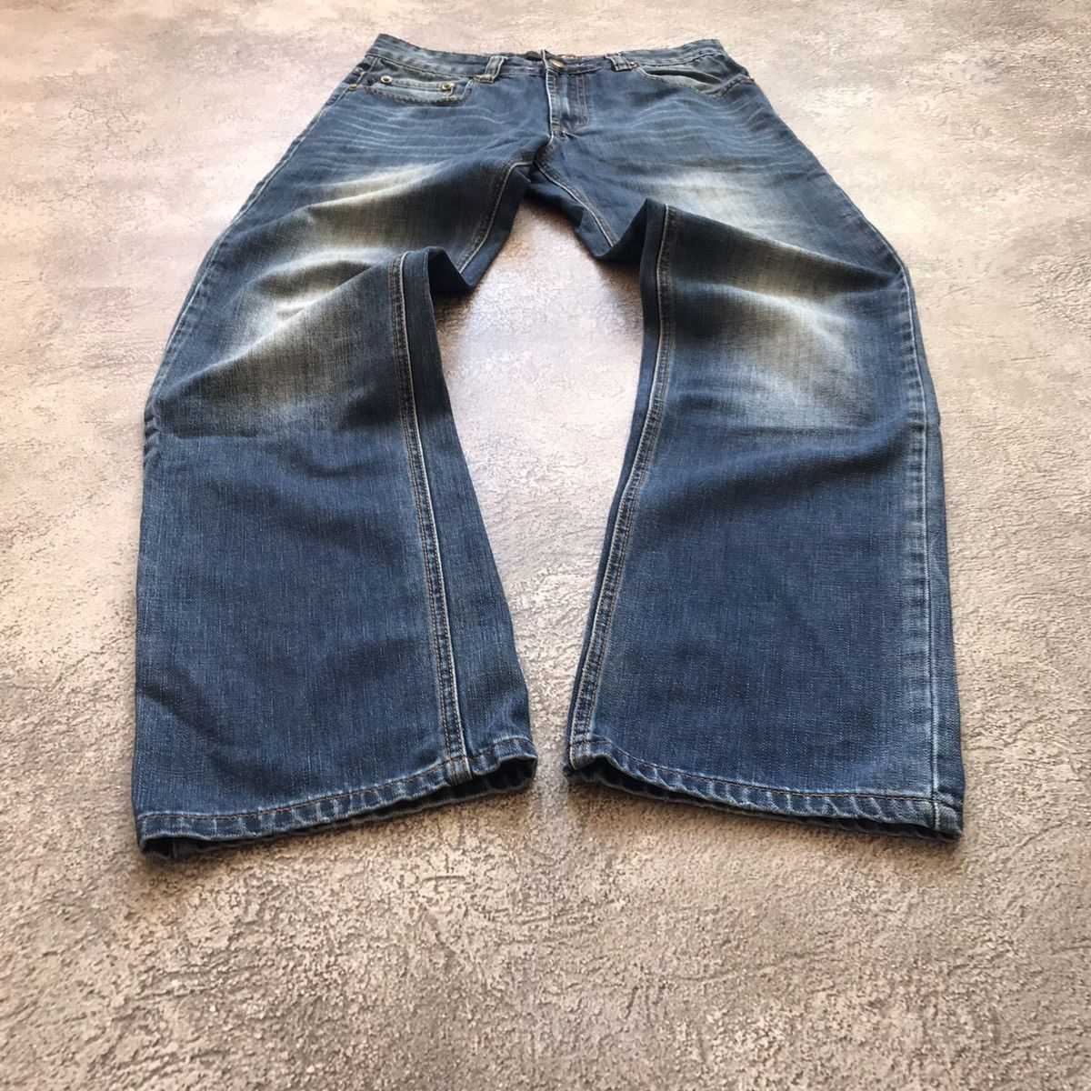 Vintage Vintage 90s Just Cavalli Distressed Baggy Jeans Streetwear 3 Size US 32 / EU 48 - 1 Thumbnail