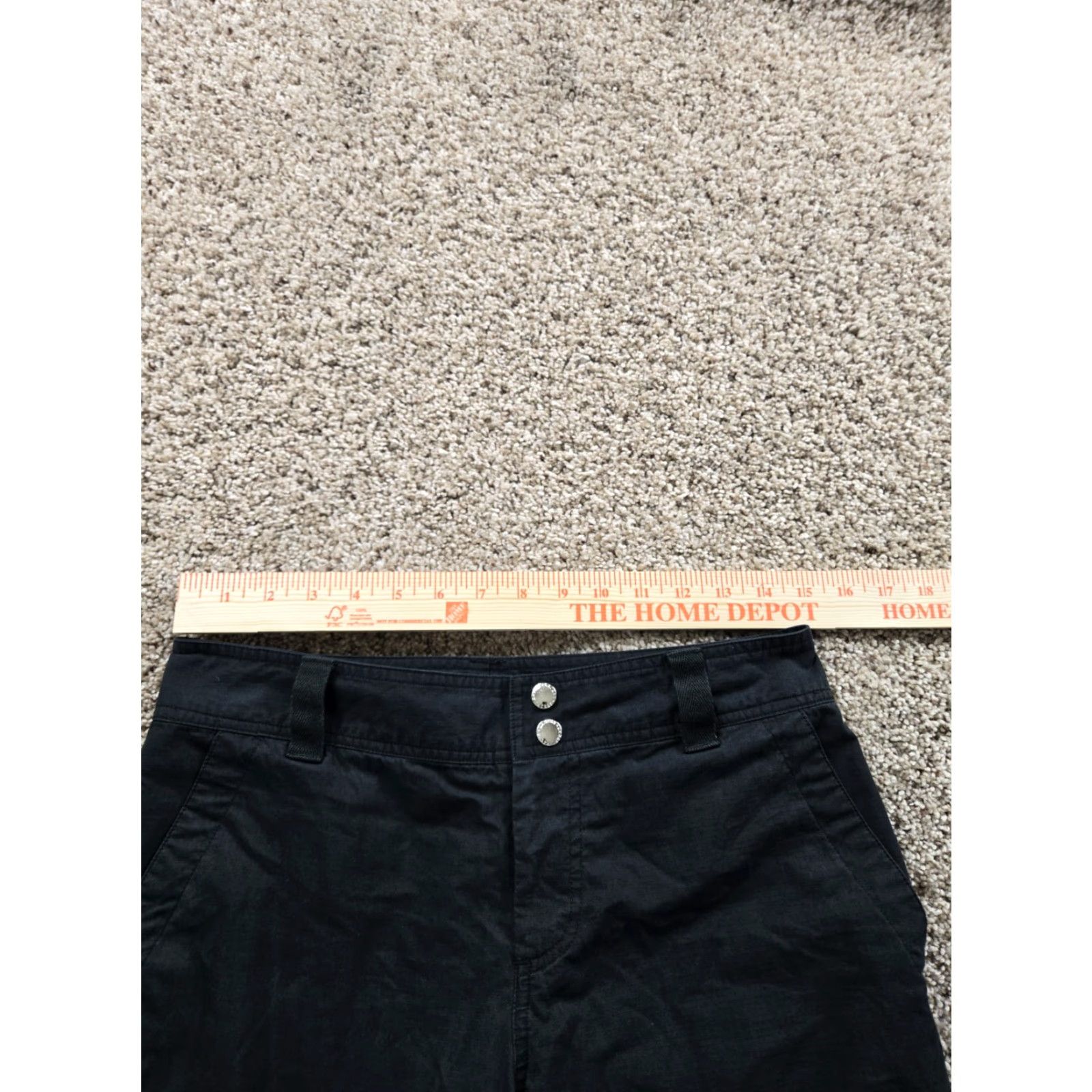 Ralph Lauren VINTAGE Lauren Ralph Lauren Cargo Pants Womens Black Size 2 Straight Wide Leg Cargo Pants City Preppy Size 26" / US 2 / IT 38 - 5 Thumbnail