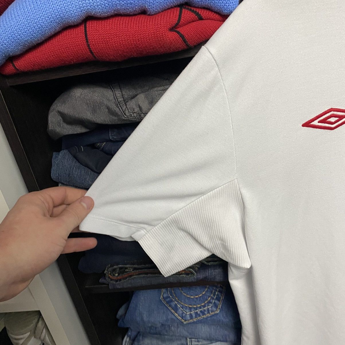 Umbro Vintage Umbro England 2010 Training soccer polo size XL Size US XL / EU 56 / 4 - 6 Thumbnail