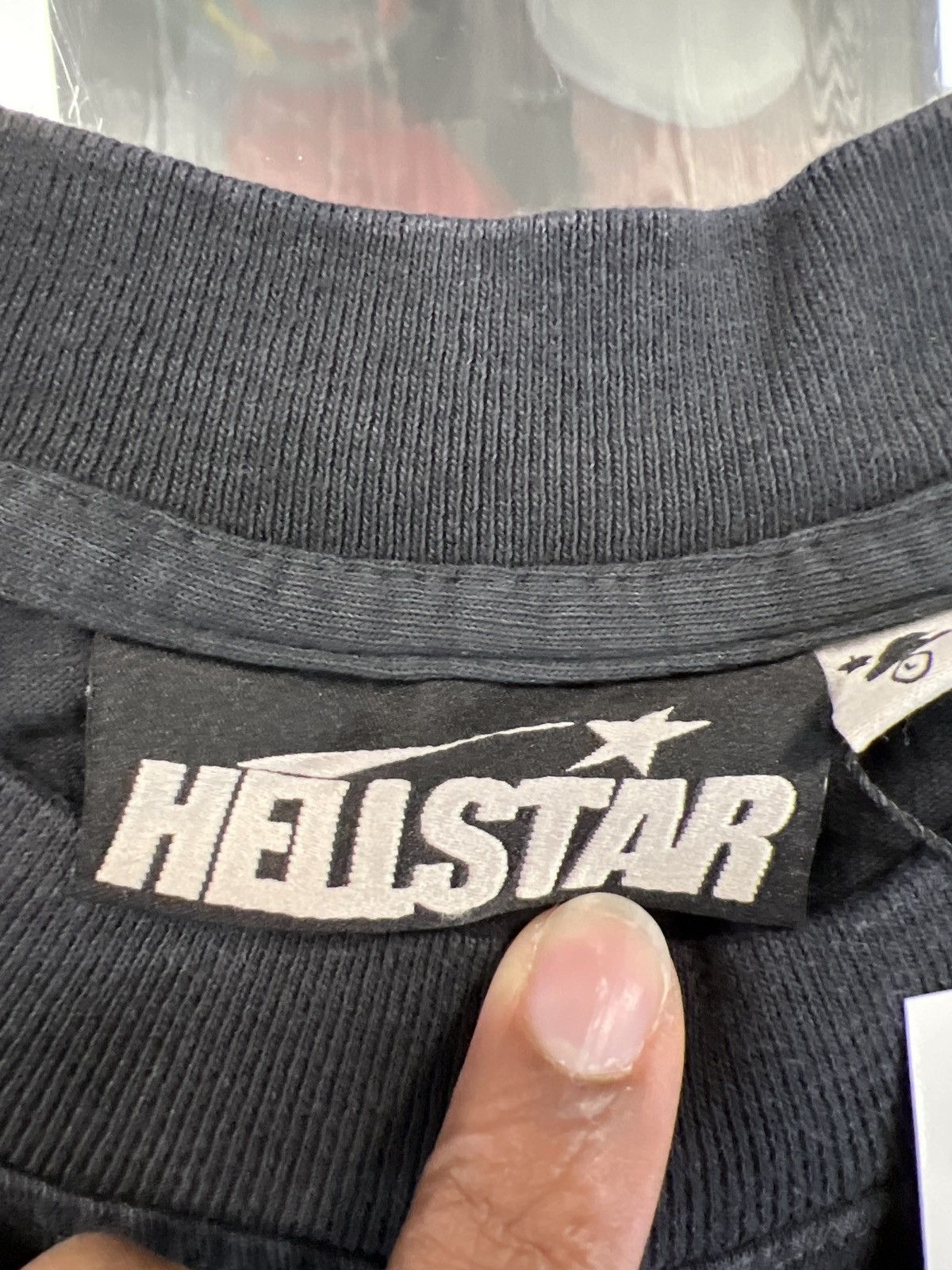 HELLSTAR Hellstar Studios Classic Logo Black T-Shirt Size US L / EU 52-54 / 3 - 6 Thumbnail