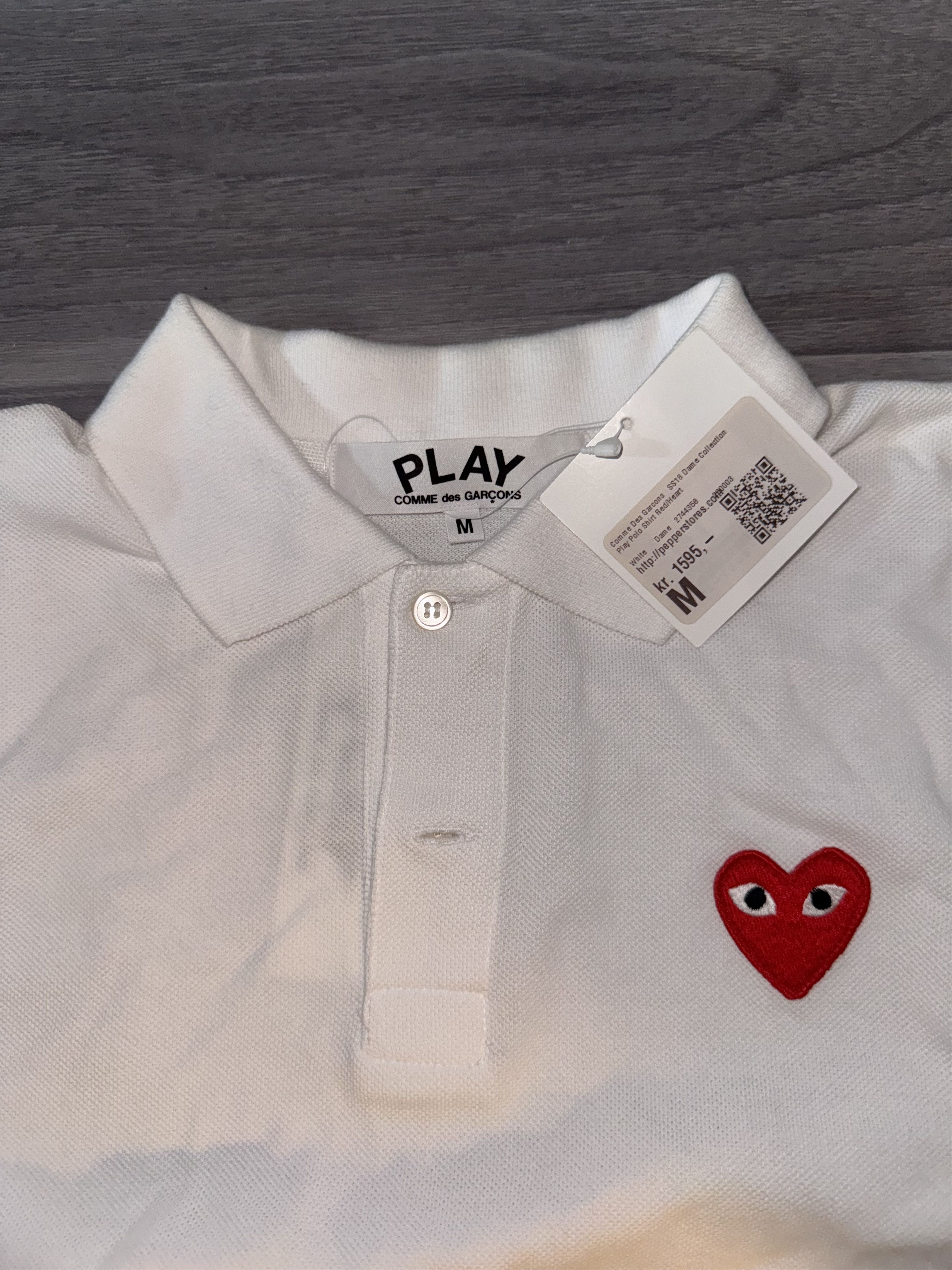 Comme des Garcons CDG - PLAY SHIRT RED/HEART Size M / US 6-8 / IT 42-44 - 7 Thumbnail