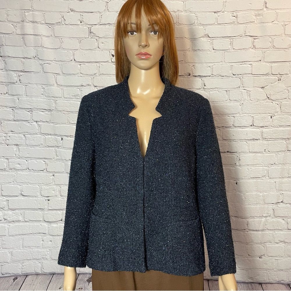 Other Glengarry's Wool Tweed Navy Blazer Made In Italy Size L Size L / US 10 / IT 46 - 1 Thumbnail