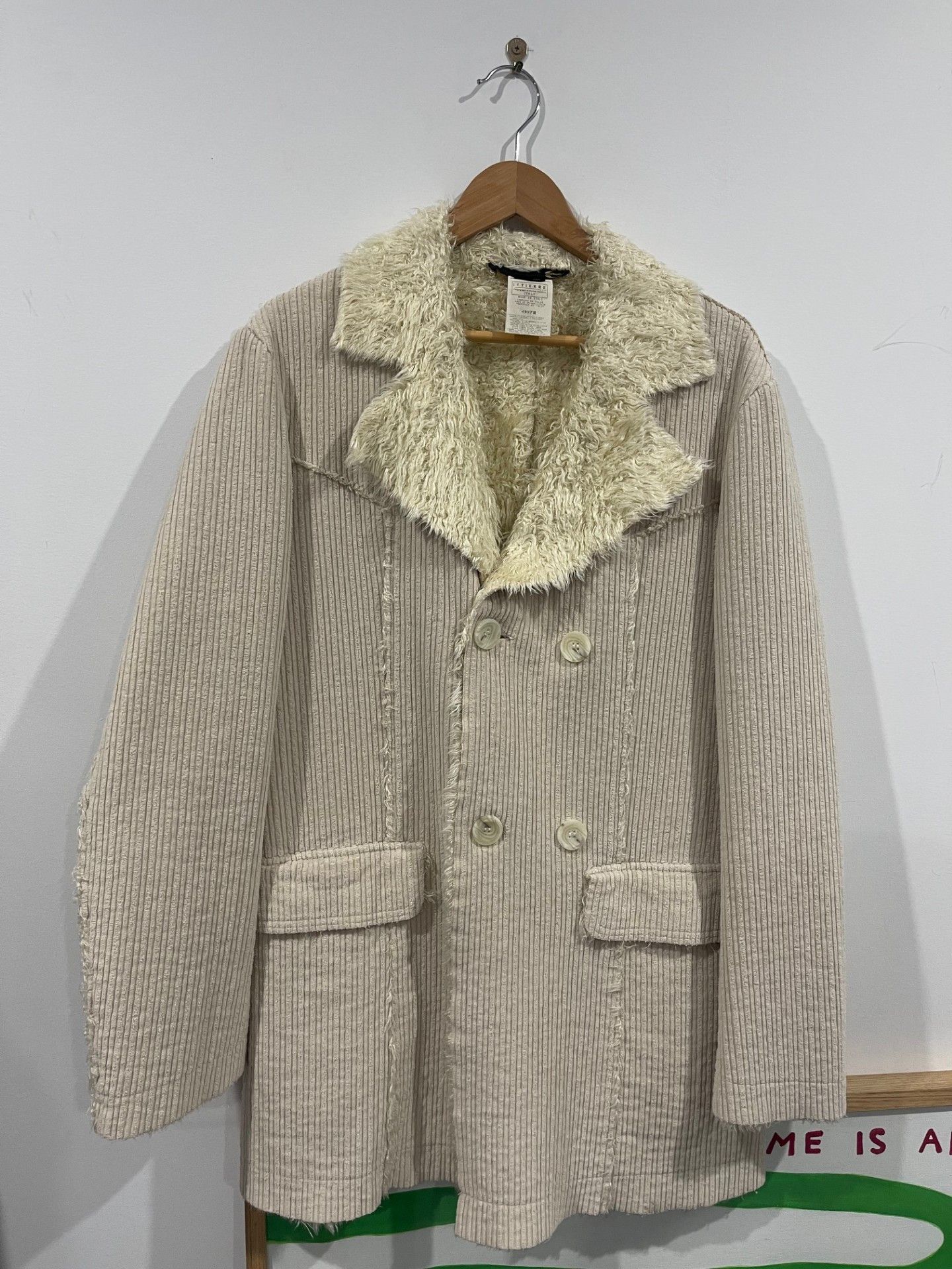 Just Cavalli Just Cavalli 70s Style Shag Peacoat Size Large Size US L / EU 52-54 / 3 - 1 Thumbnail