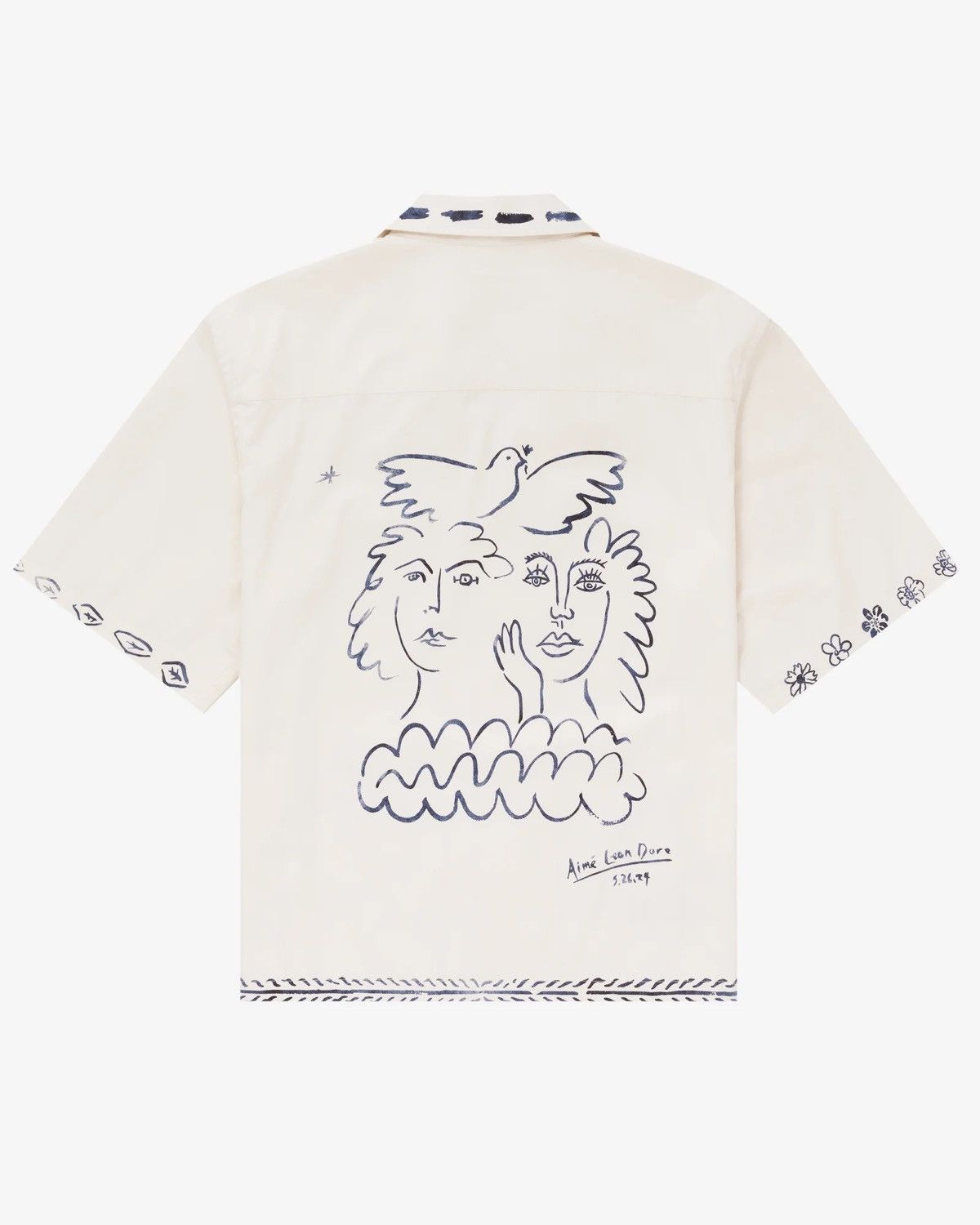 Aime Leon Dore Aime Leon Dore Lesvos Cropped Camp Shirt - Large Size US L / EU 52-54 / 3 - 3 Thumbnail